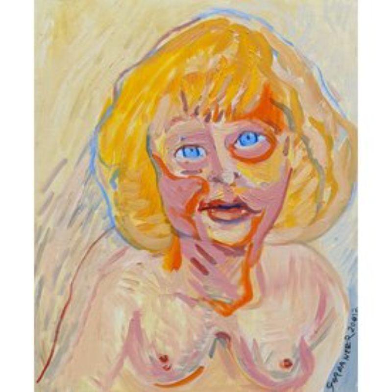 Figurative Painting di James Gordaneer - Sarah (originale)