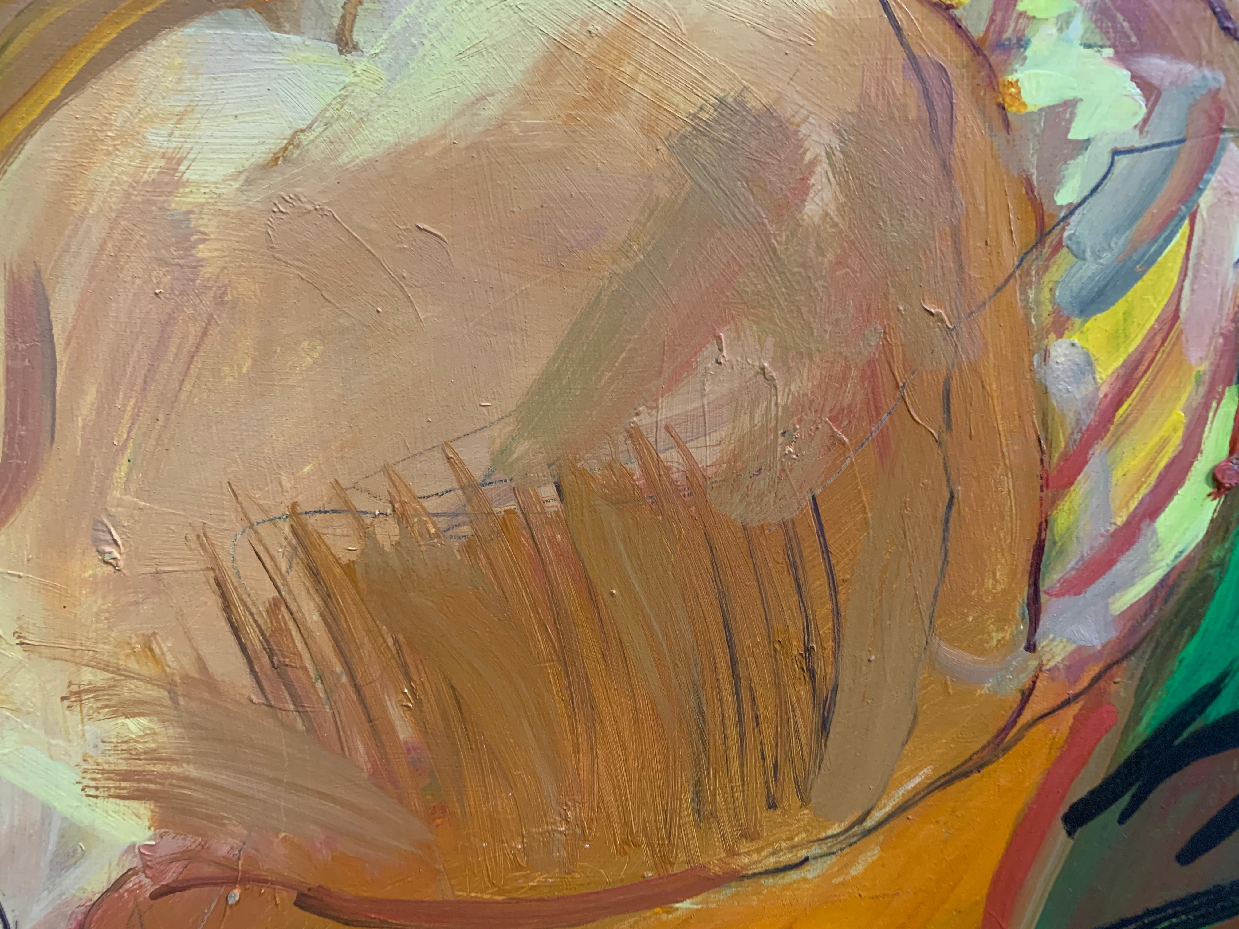 Huile originale sur panneau
Signé à la main par James Gordaneer