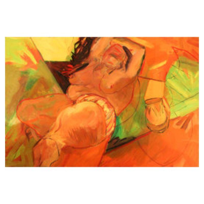 James Gordaneer Nude Painting – Sonnenschein (Original)