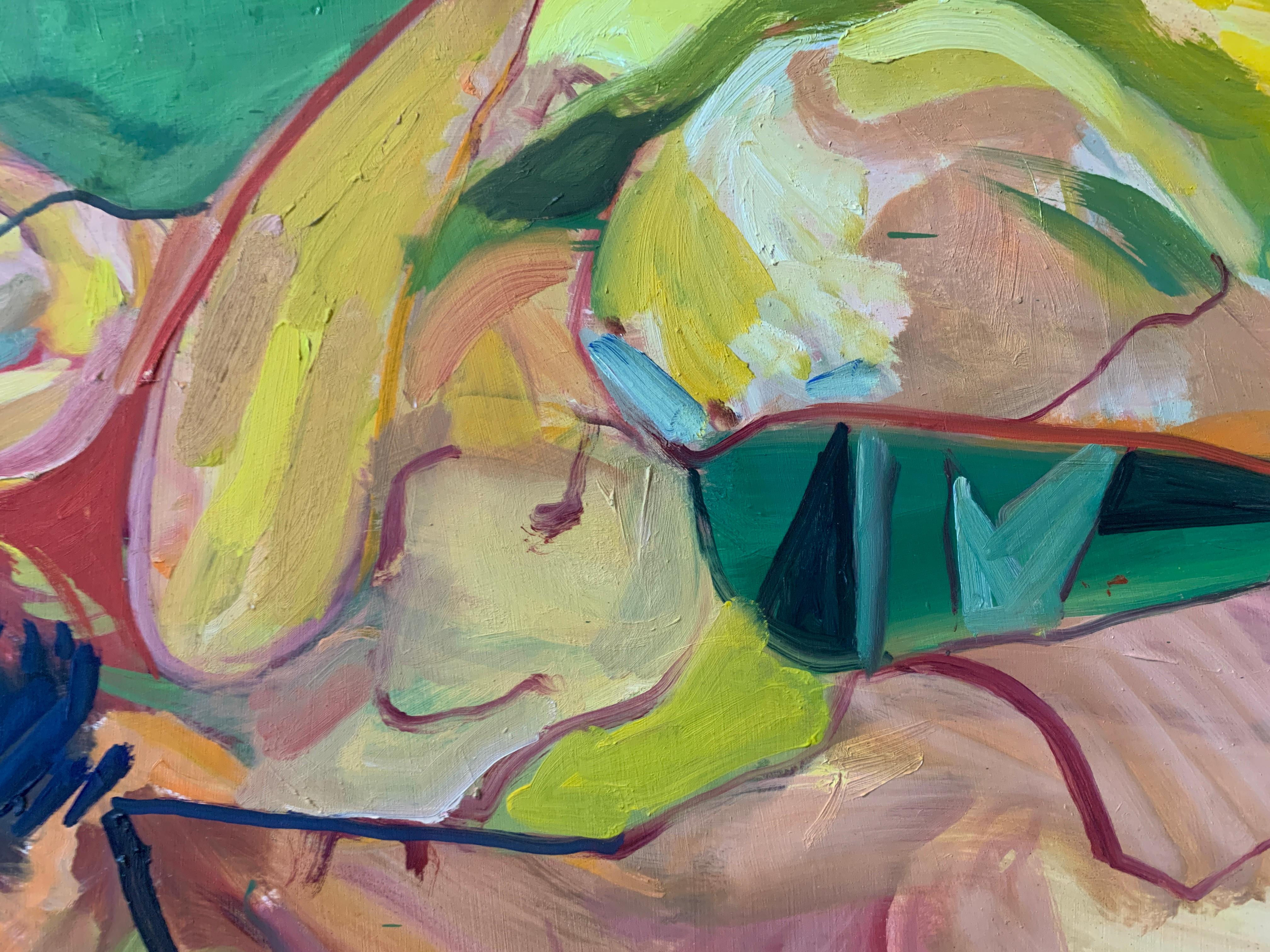 Two in a Mirror (Original) For Sale 1