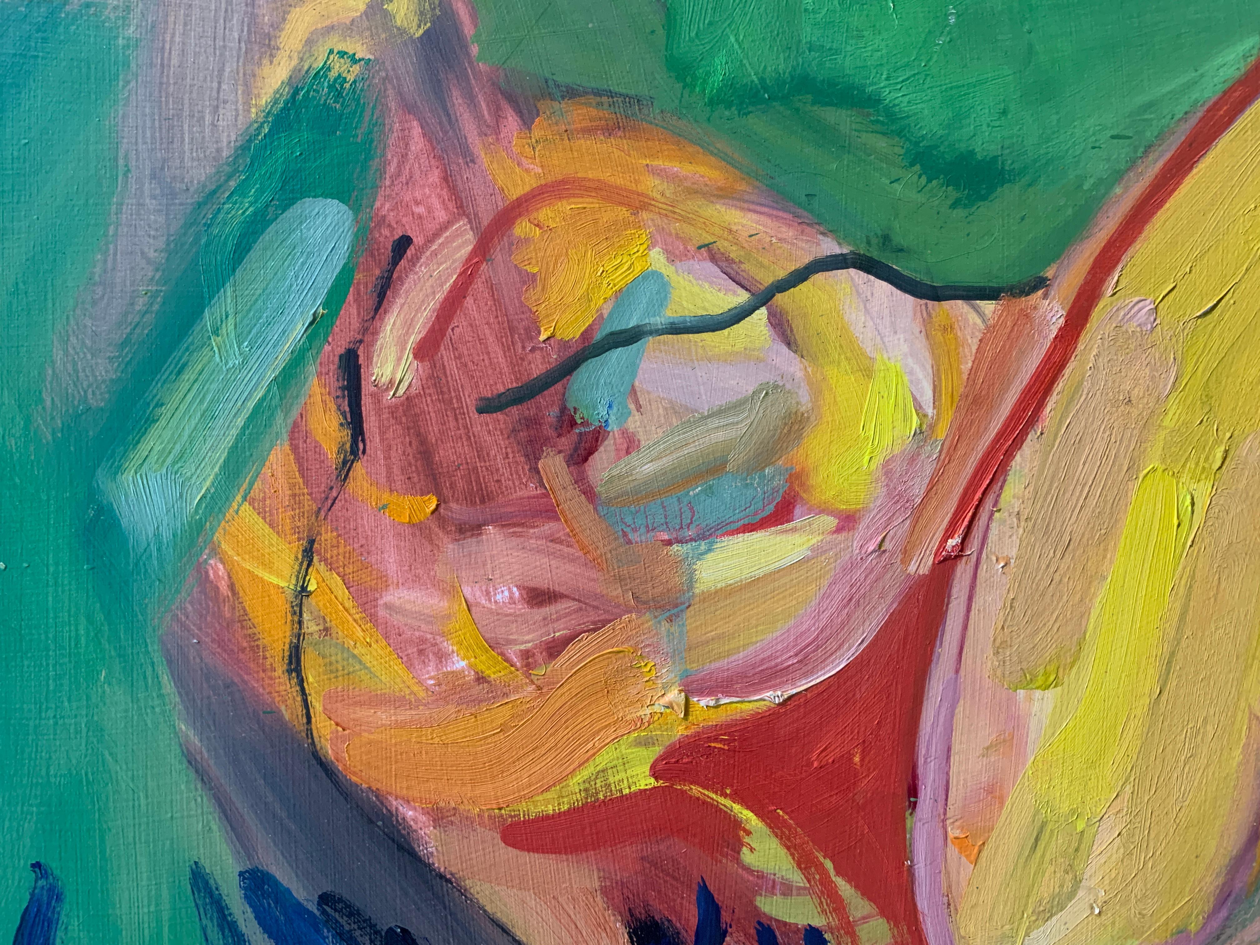 Two in a Mirror (Original) For Sale 3