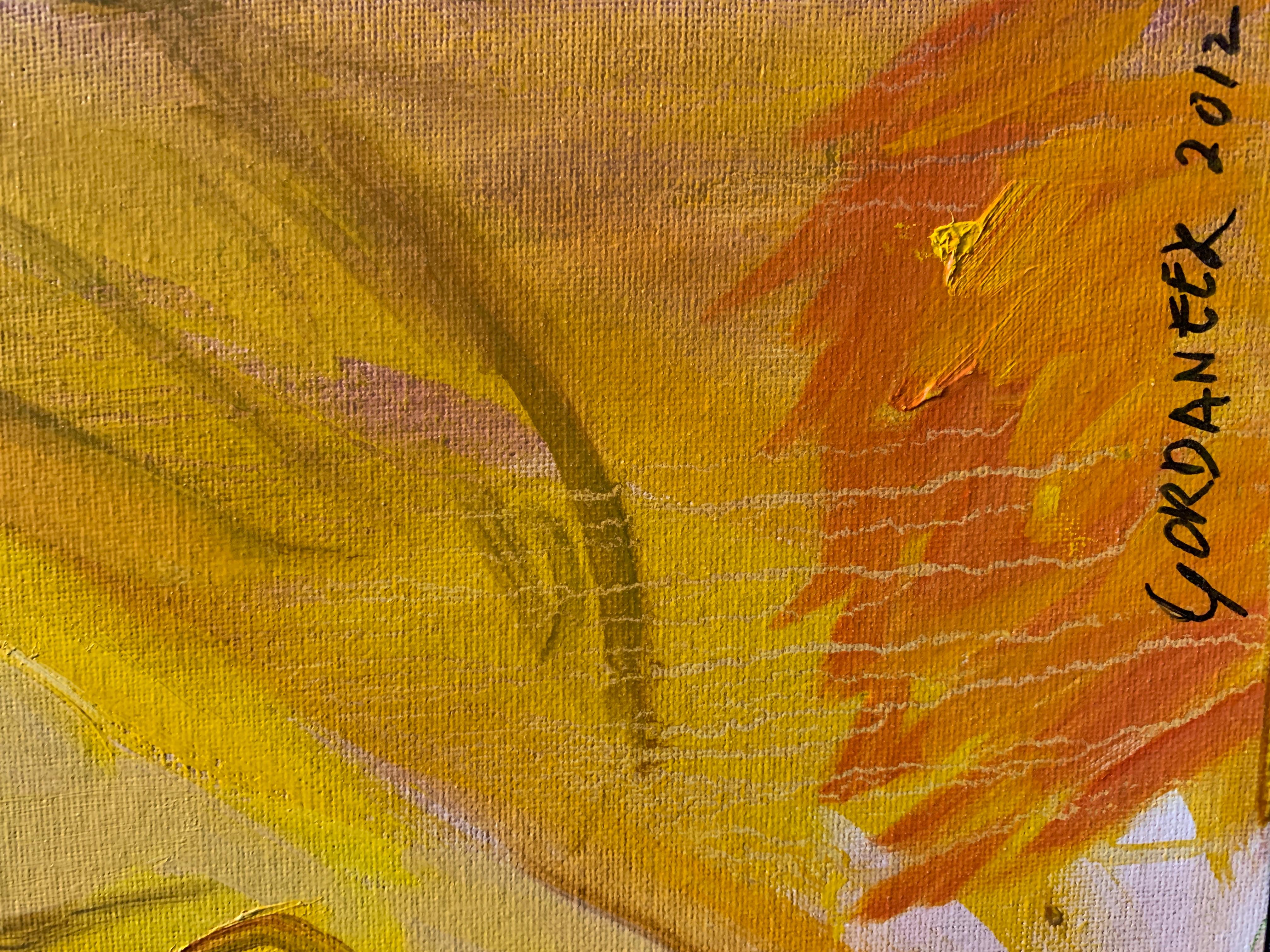 Yolanda (Original) - Painting by James Gordaneer