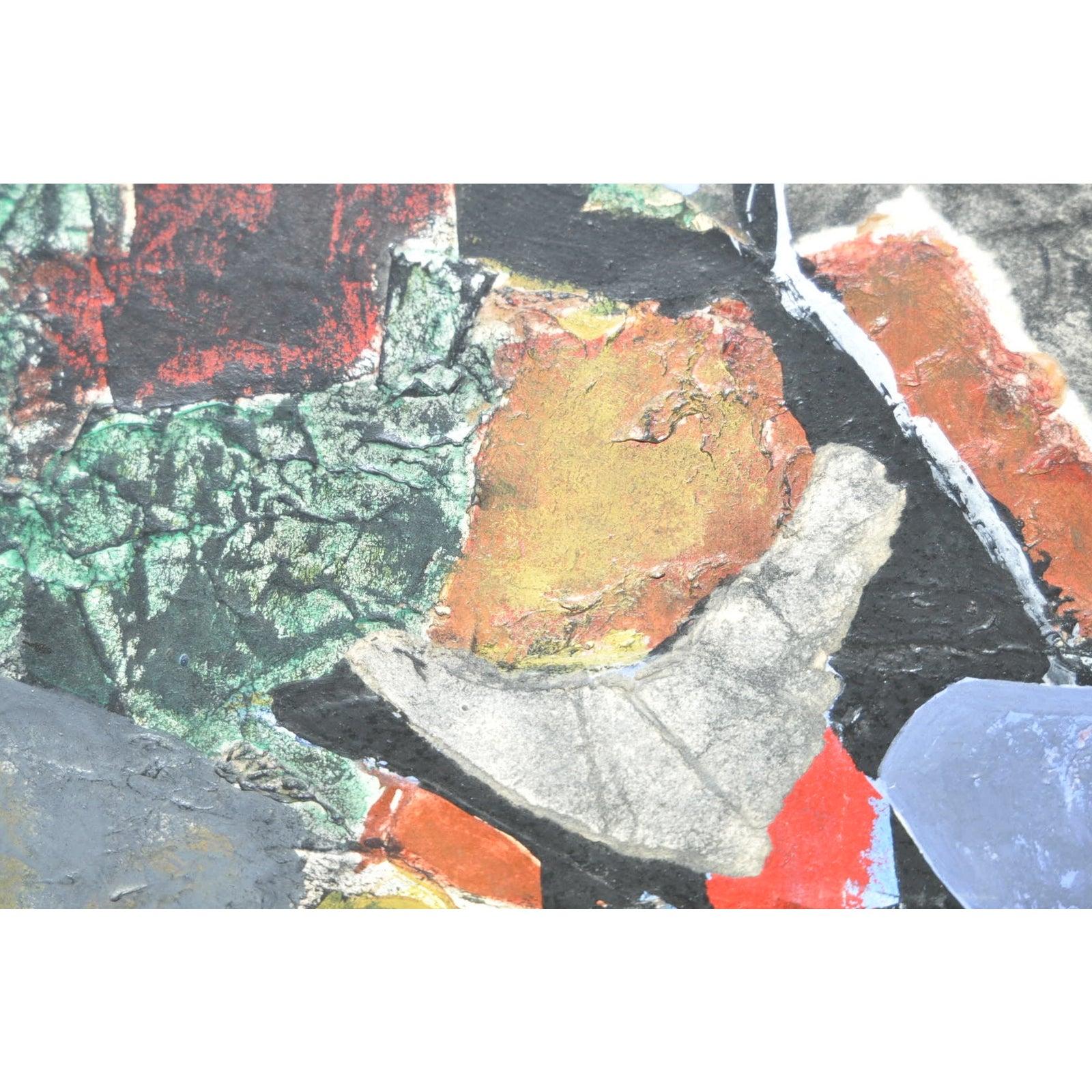 James Grant (1924-1997) Tecnica mista astratta 1963 in vendita 2