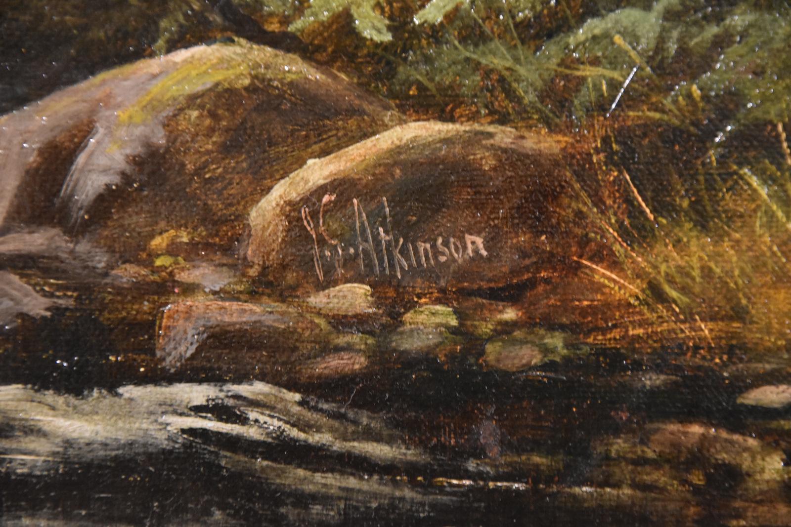 Ölgemälde von James Gunson Atkinson 