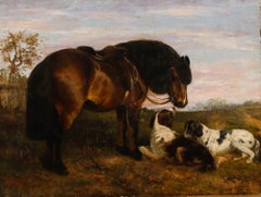 Circle of James Hardy Jnr. (1832-1889) - Oil, After a Day's Shooting