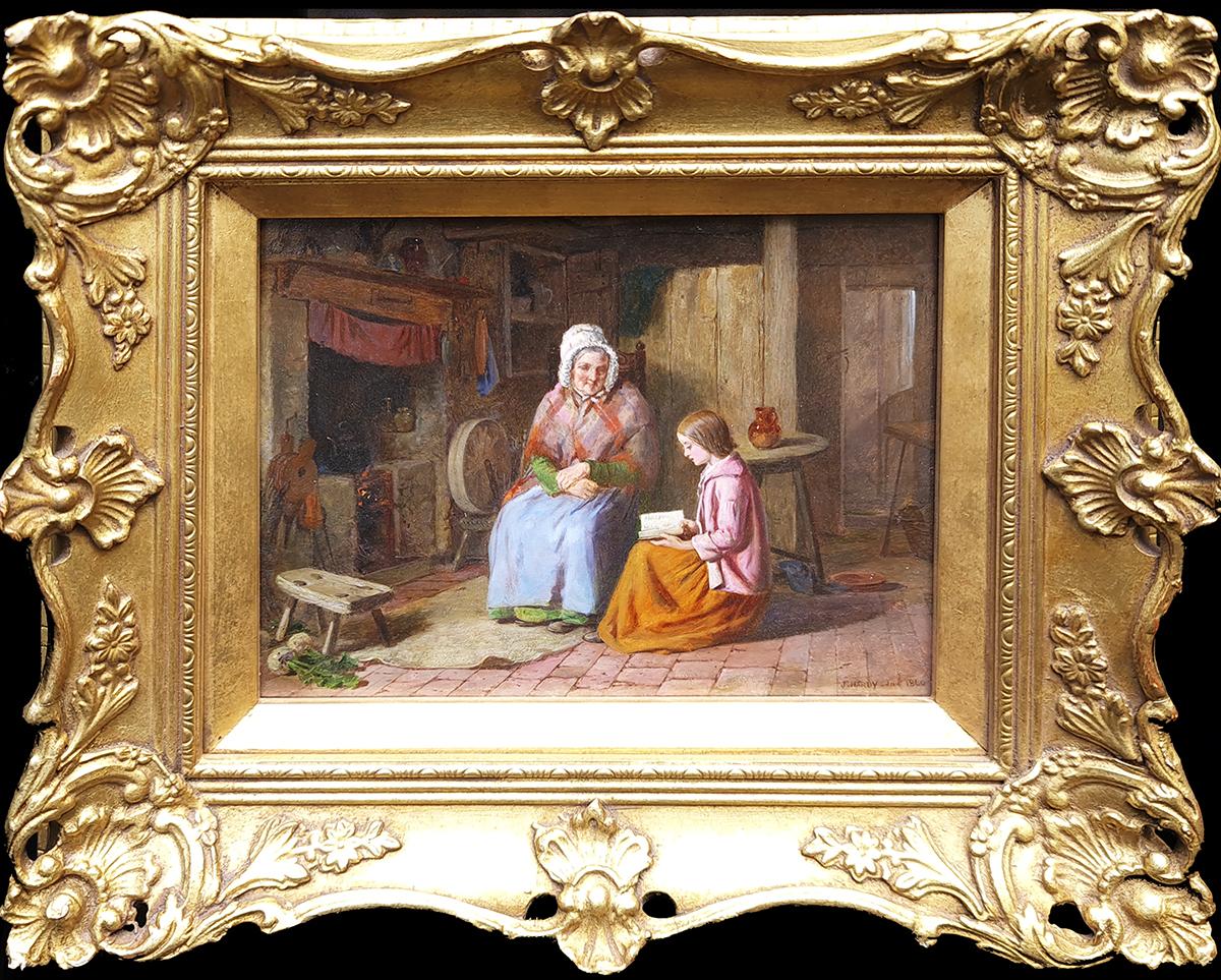 James Hardy Jr. Interior Painting - Reading to Grandma