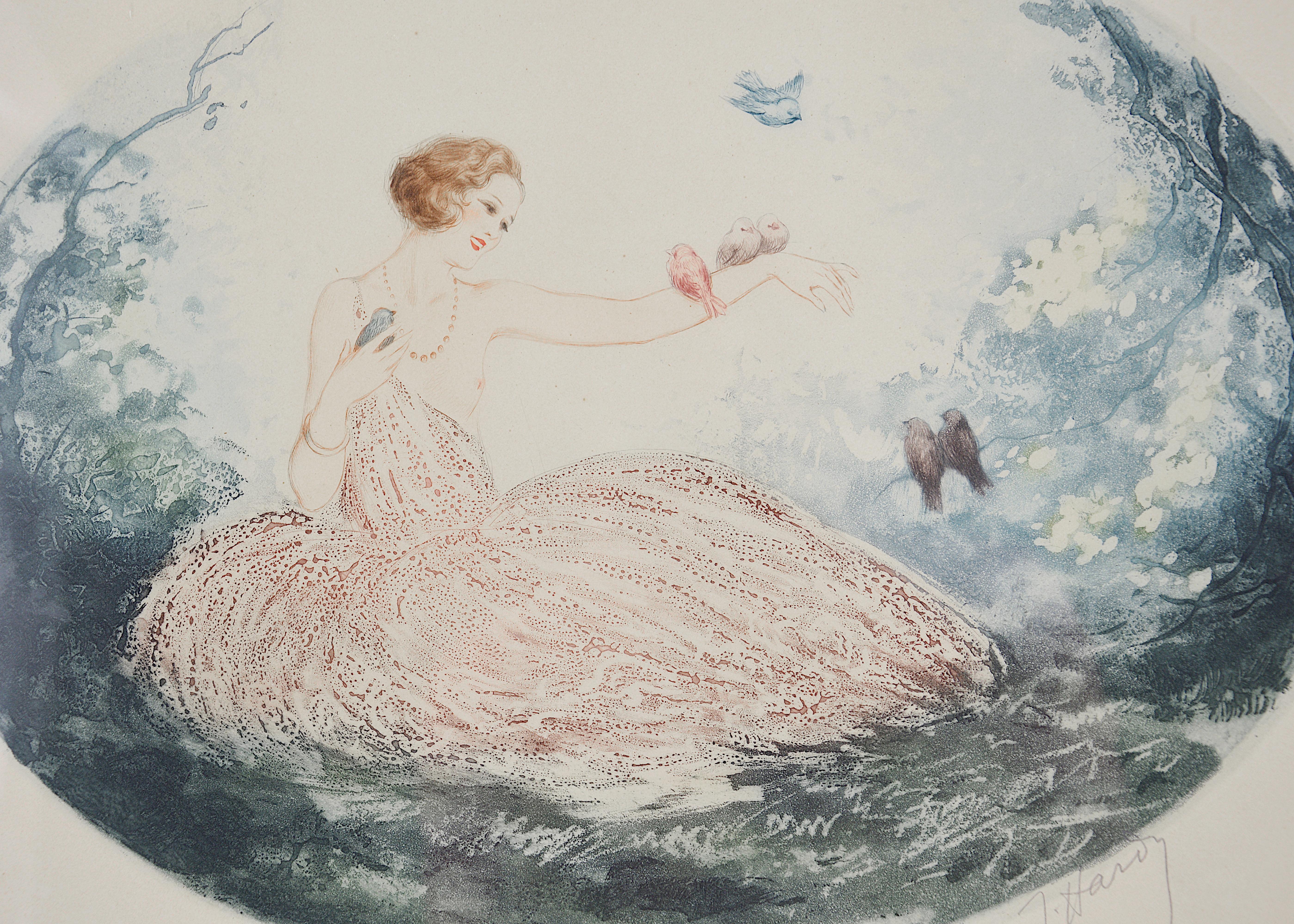 Lithografie mit dem Titel 