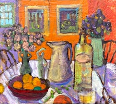 Still Life with Orange, Original Painting