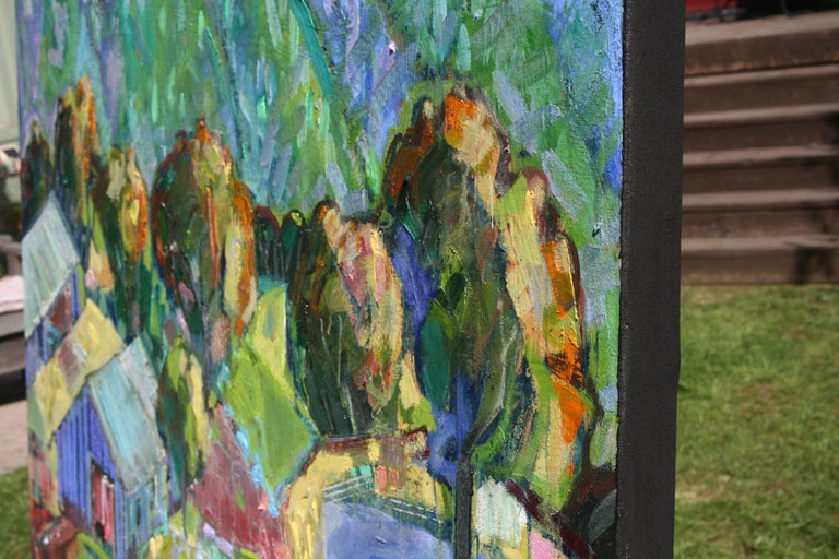 James Hartman Mountain Ranch Oil Painting For Sale At 1stdibs