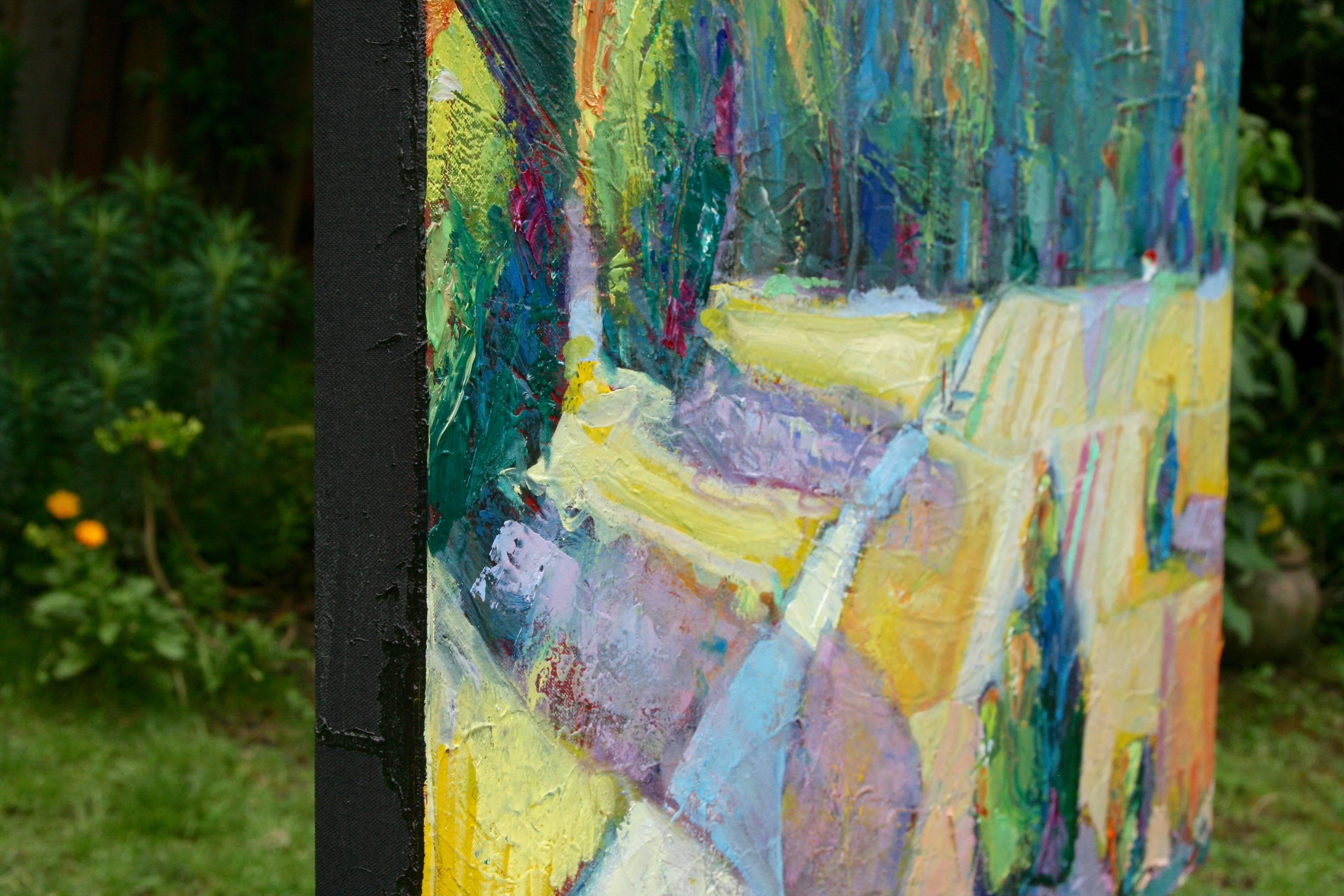 La strada per il Wood - Painting di James Hartman
