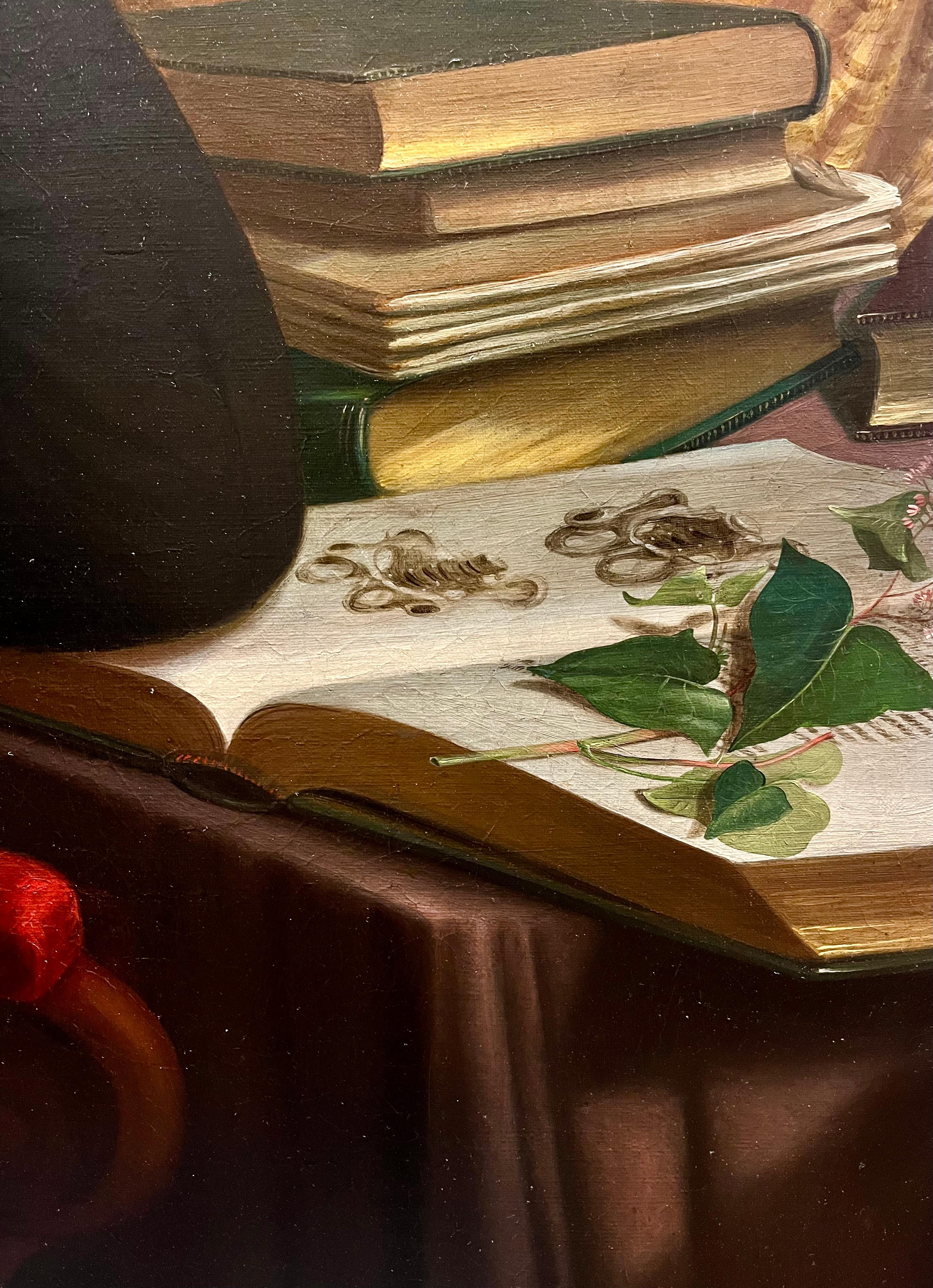 Porträt von John Wakefield Francis – Painting von James Herring