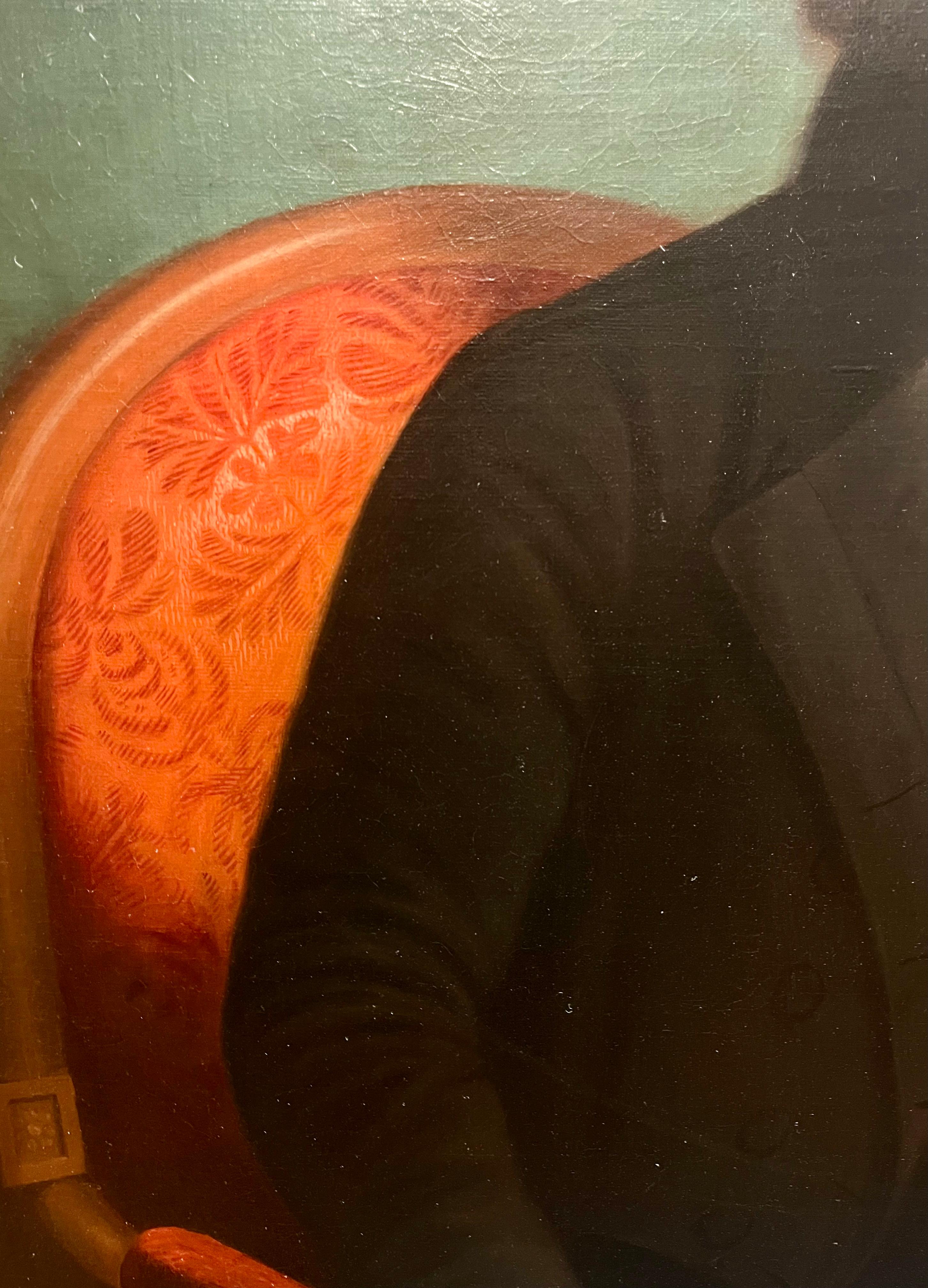 Das Porträt von John Wakefield Francis von James Herring stellt einen bedeutenden amerikanischen Arzt und Pädagogen des 19. Jahrhunderts dar. Dr. Francis, bekannt für seine Pionierarbeit in der medizinischen Ausbildung und im öffentlichen