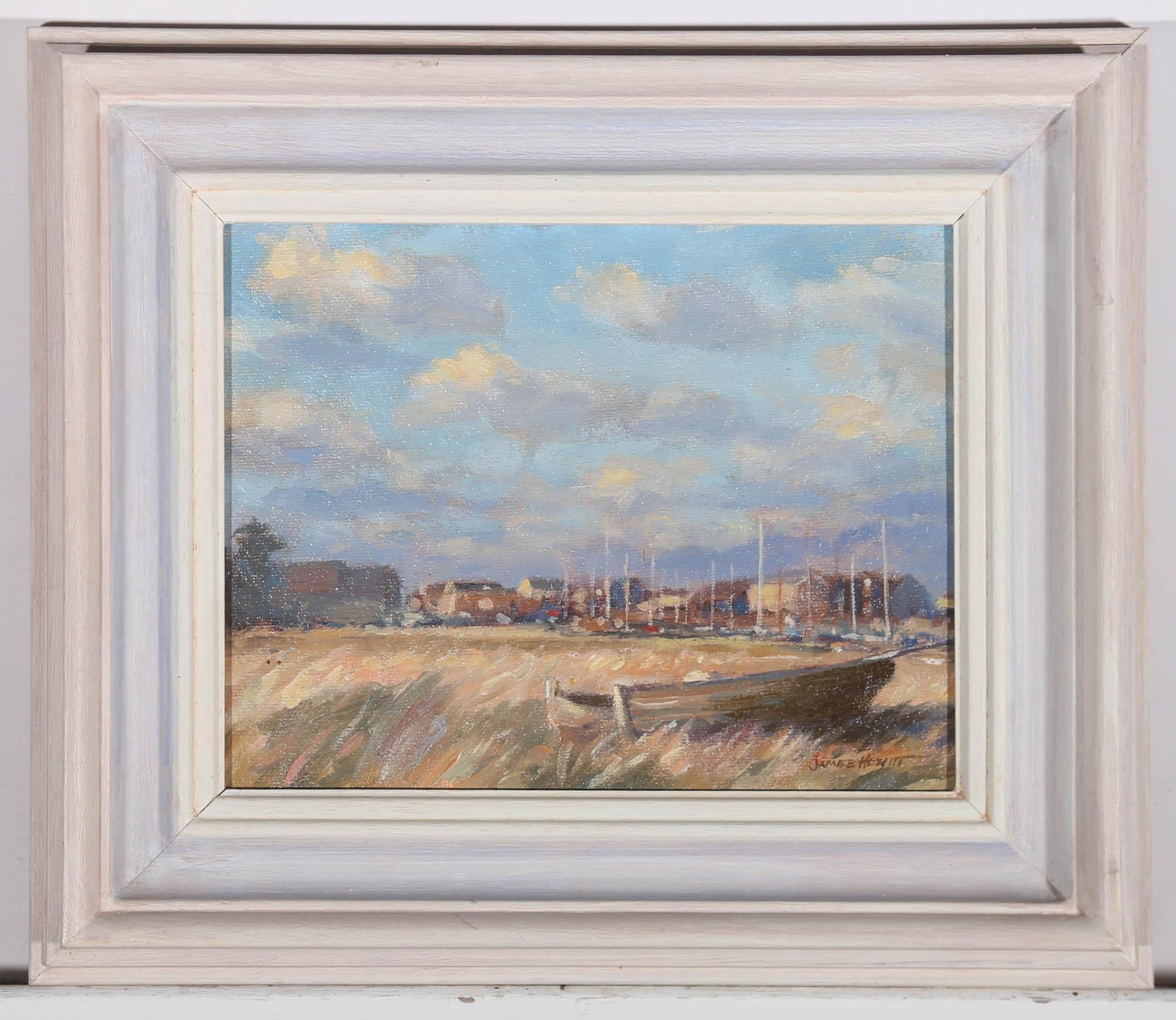 James Hewitt (nato nel 1934) - XX secolo Olio, The Downs, Maldon in vendita 2