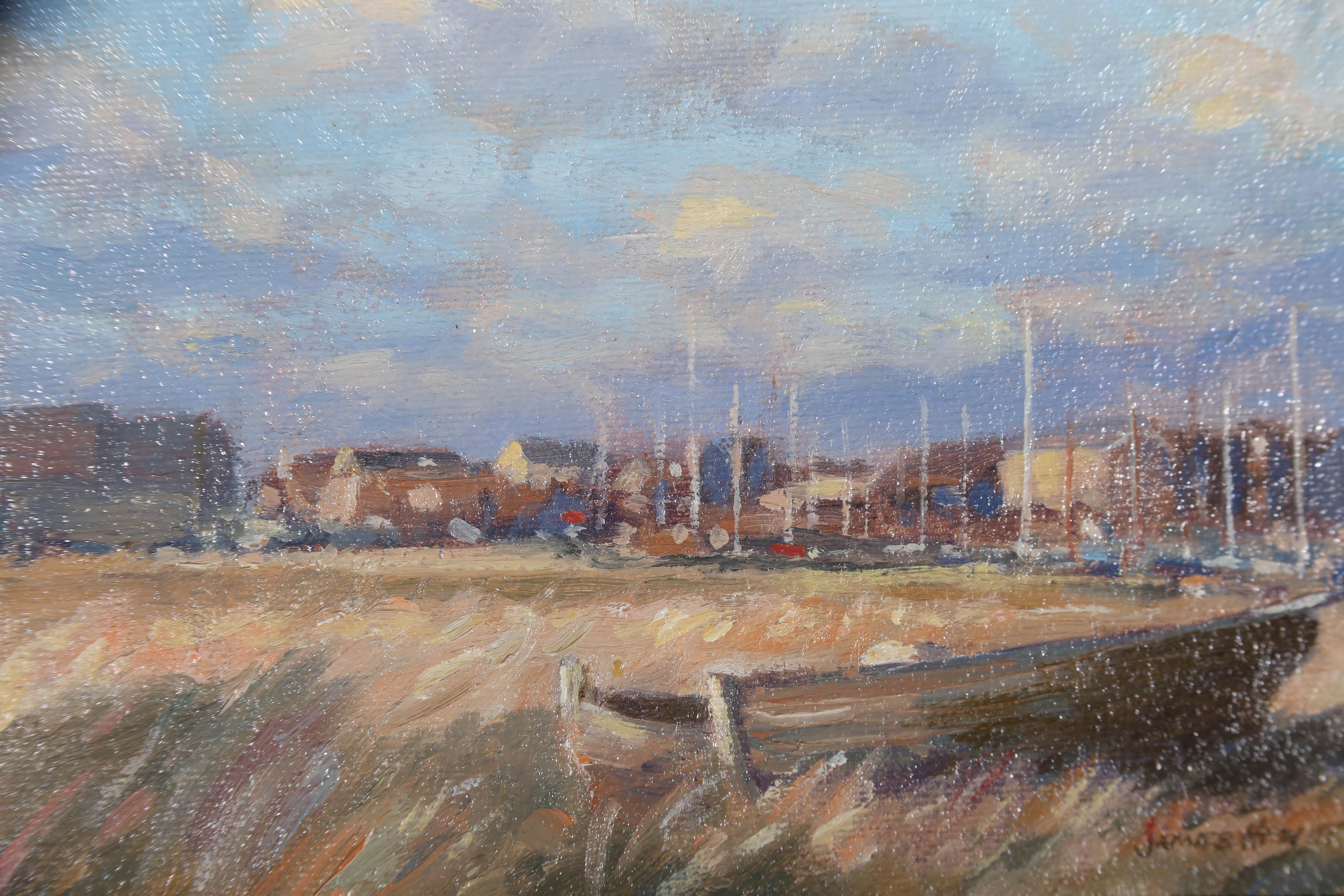 James Hewitt (nato nel 1934) - XX secolo Olio, The Downs, Maldon in vendita 4