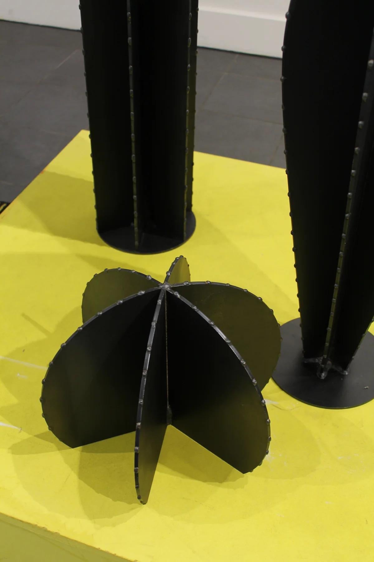 Barberalla - Steel Cactus Sculpture For Sale 1