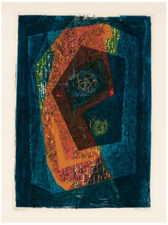 'Blueprint' — Mid-century Modernist Abstraction