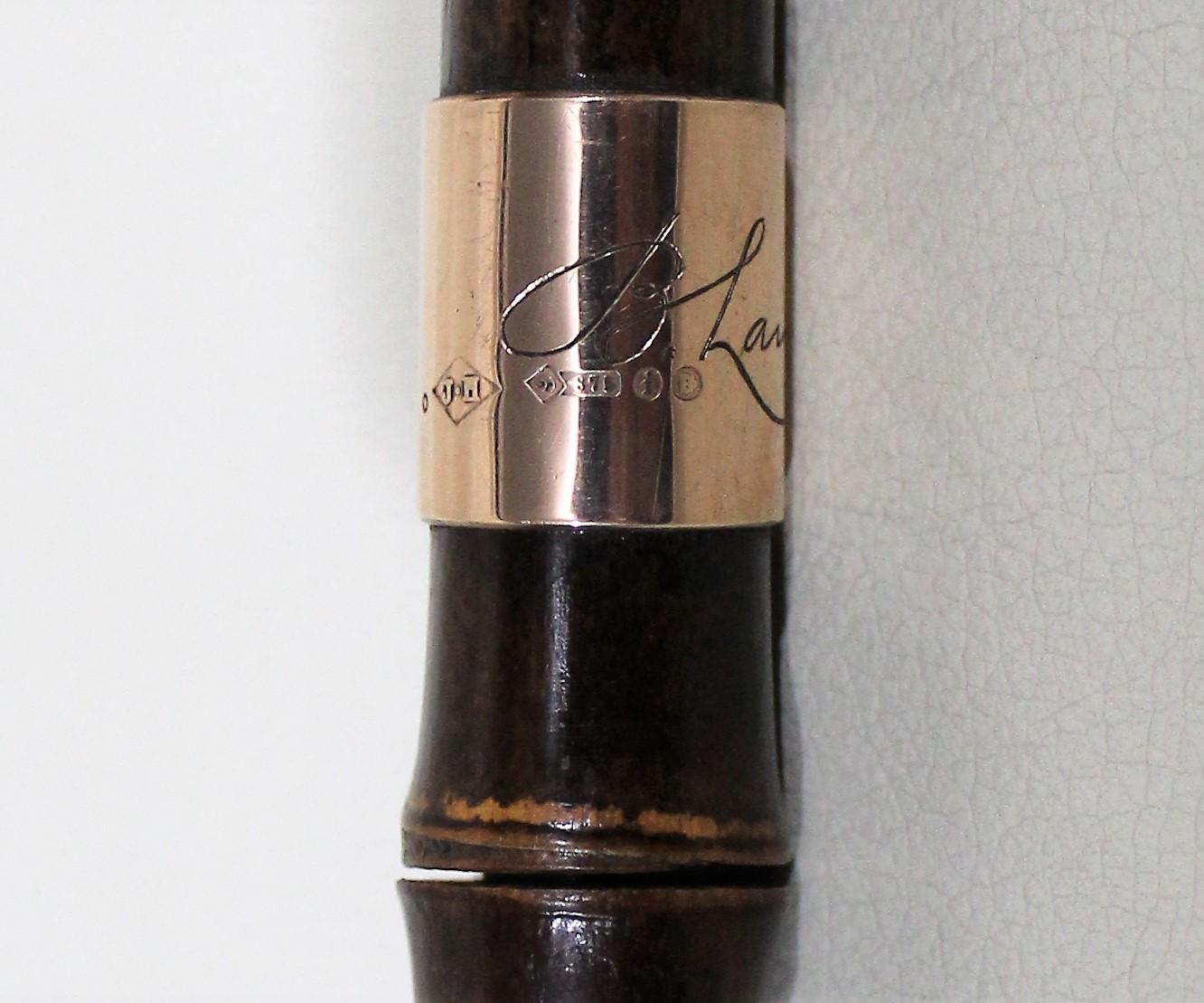 James Howell & Co. Ltd. Root Ball Weapon Cane Sword Walking Stick In Good Condition In Hamilton, Ontario