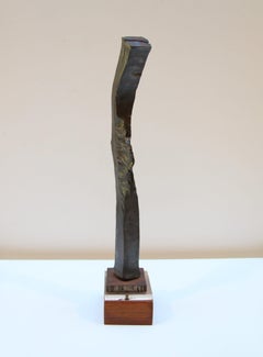 An Abstract Steel Metal Sculpture, "Untitled Steel Sculpture"