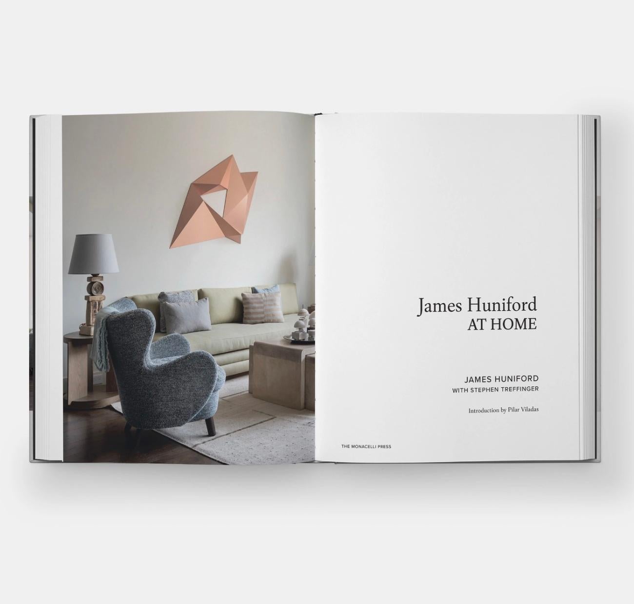 Classique américain James Huniford At Home, 2020, Monacelli Press, état neuf en vente