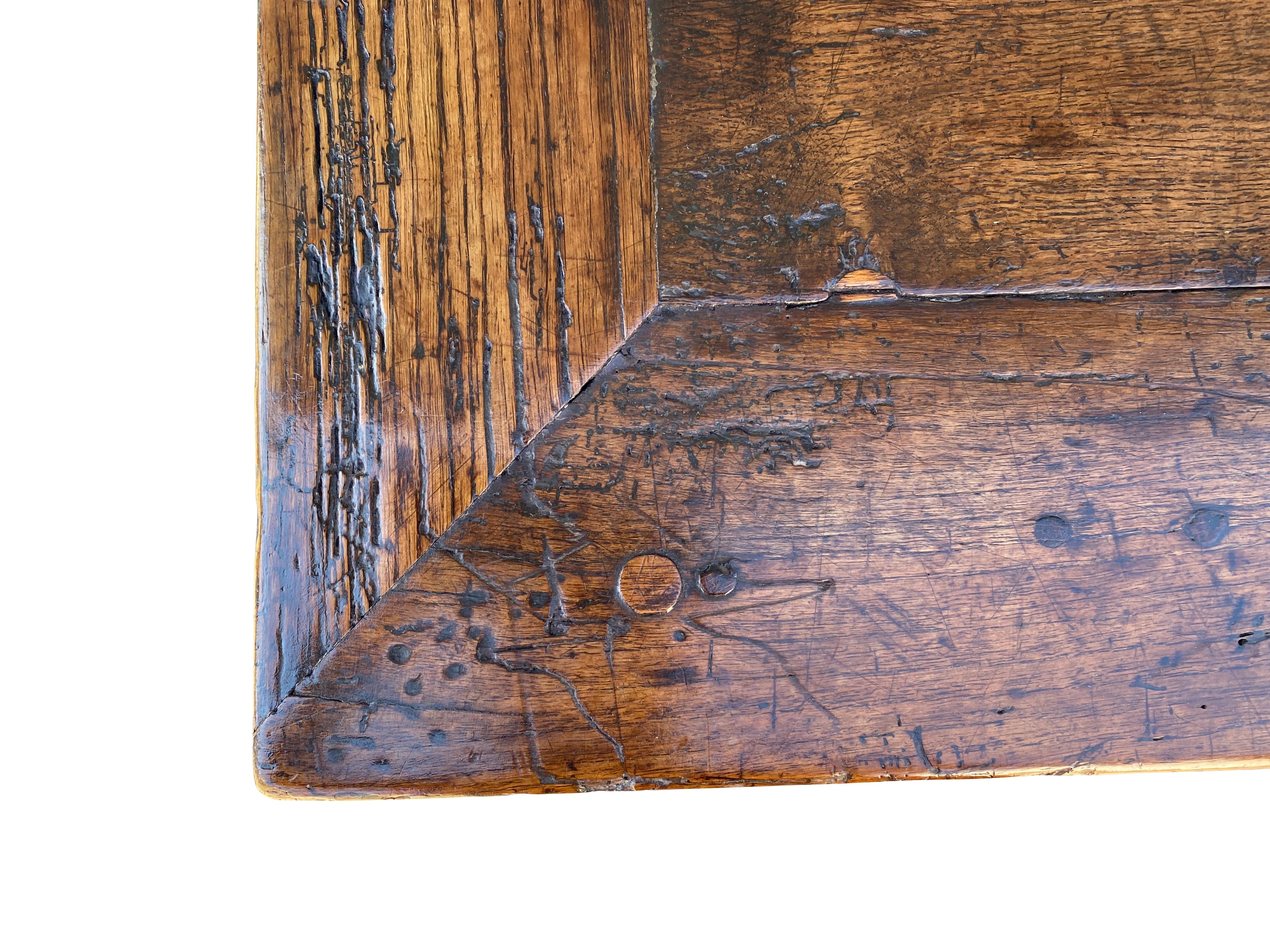 James I Oak Refrectory Table 4