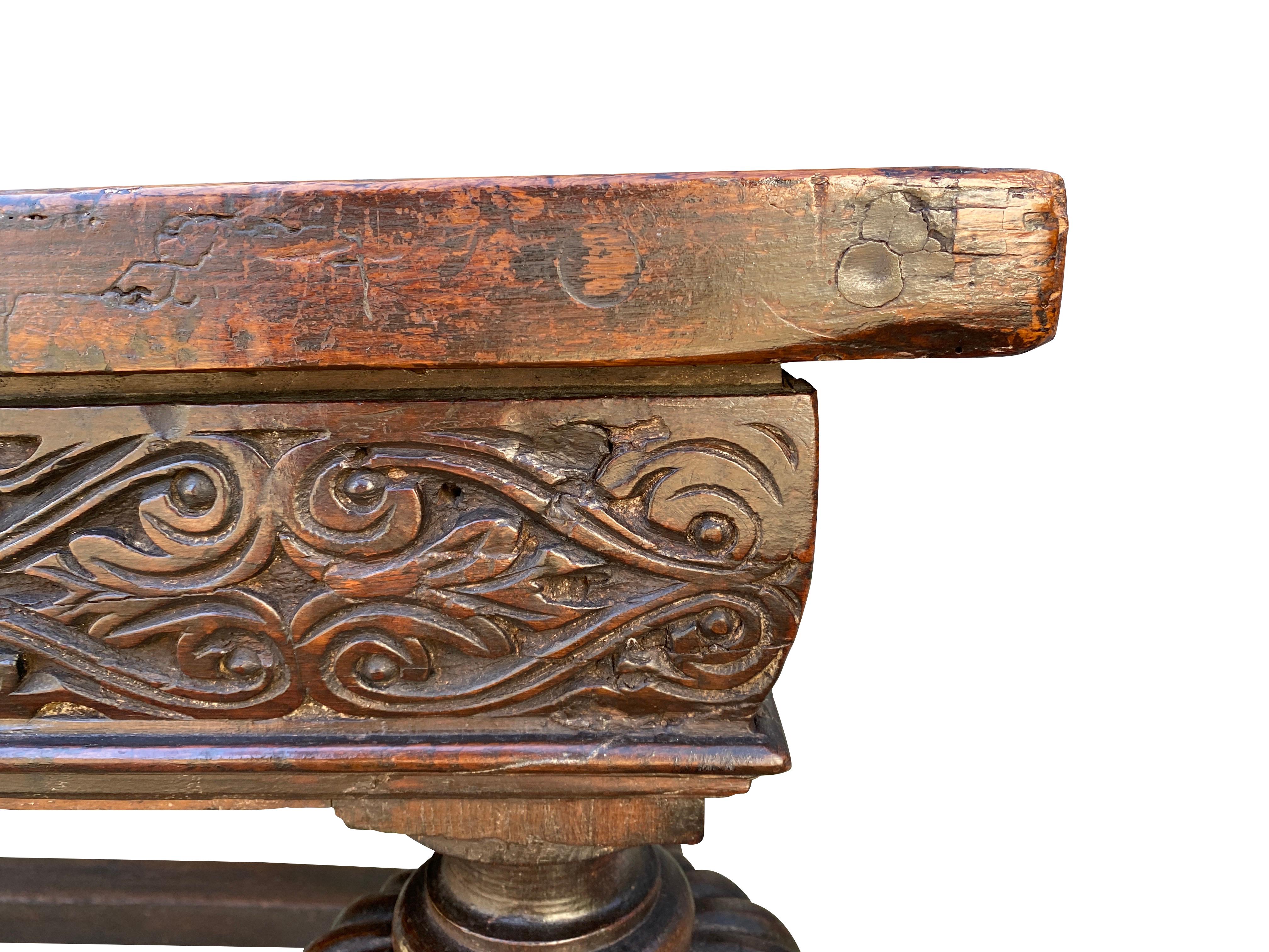 James I Oak Refrectory Table 2
