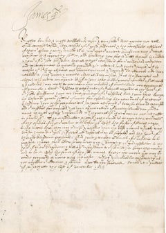 James I Signed Royal Document