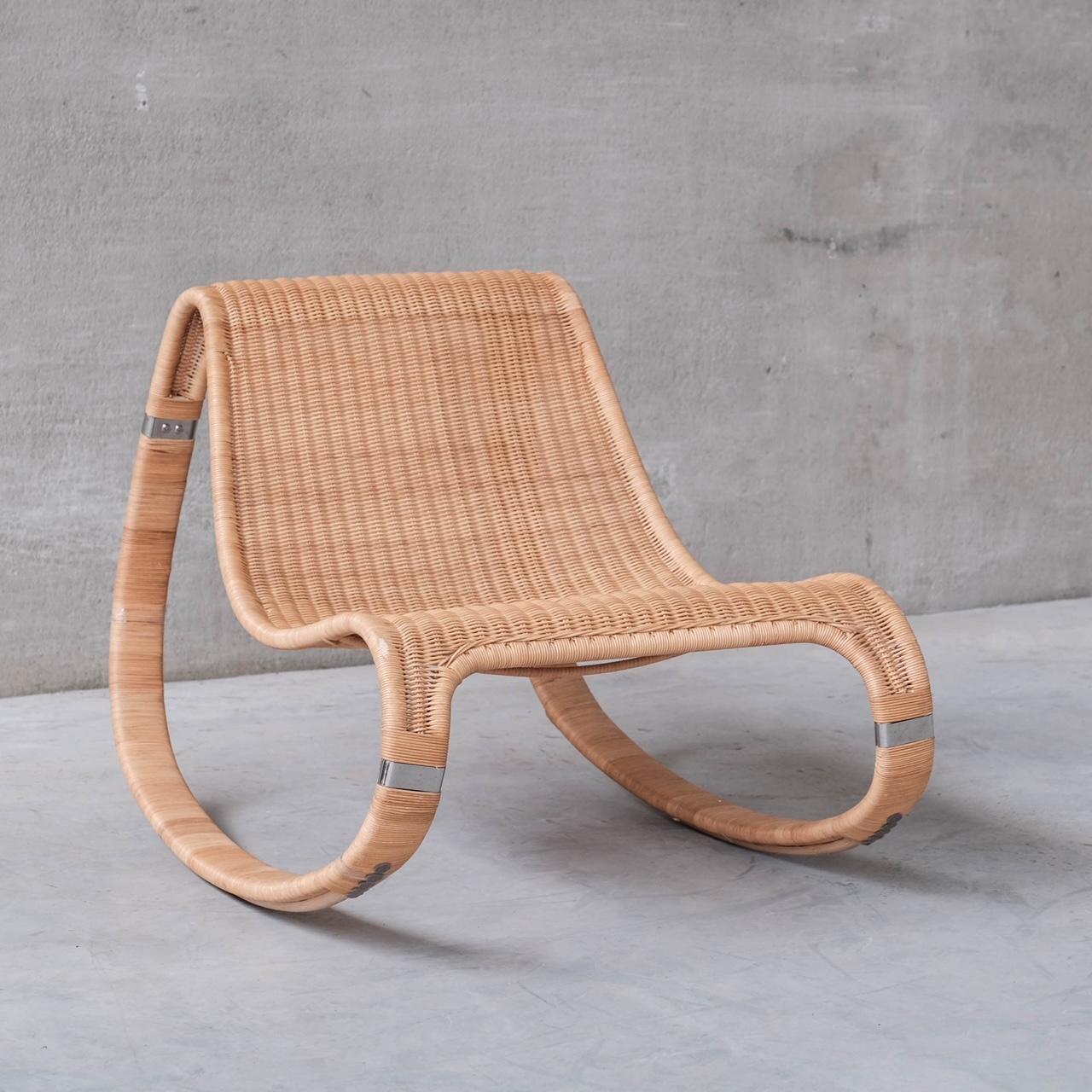 ikea rattan rocking chair