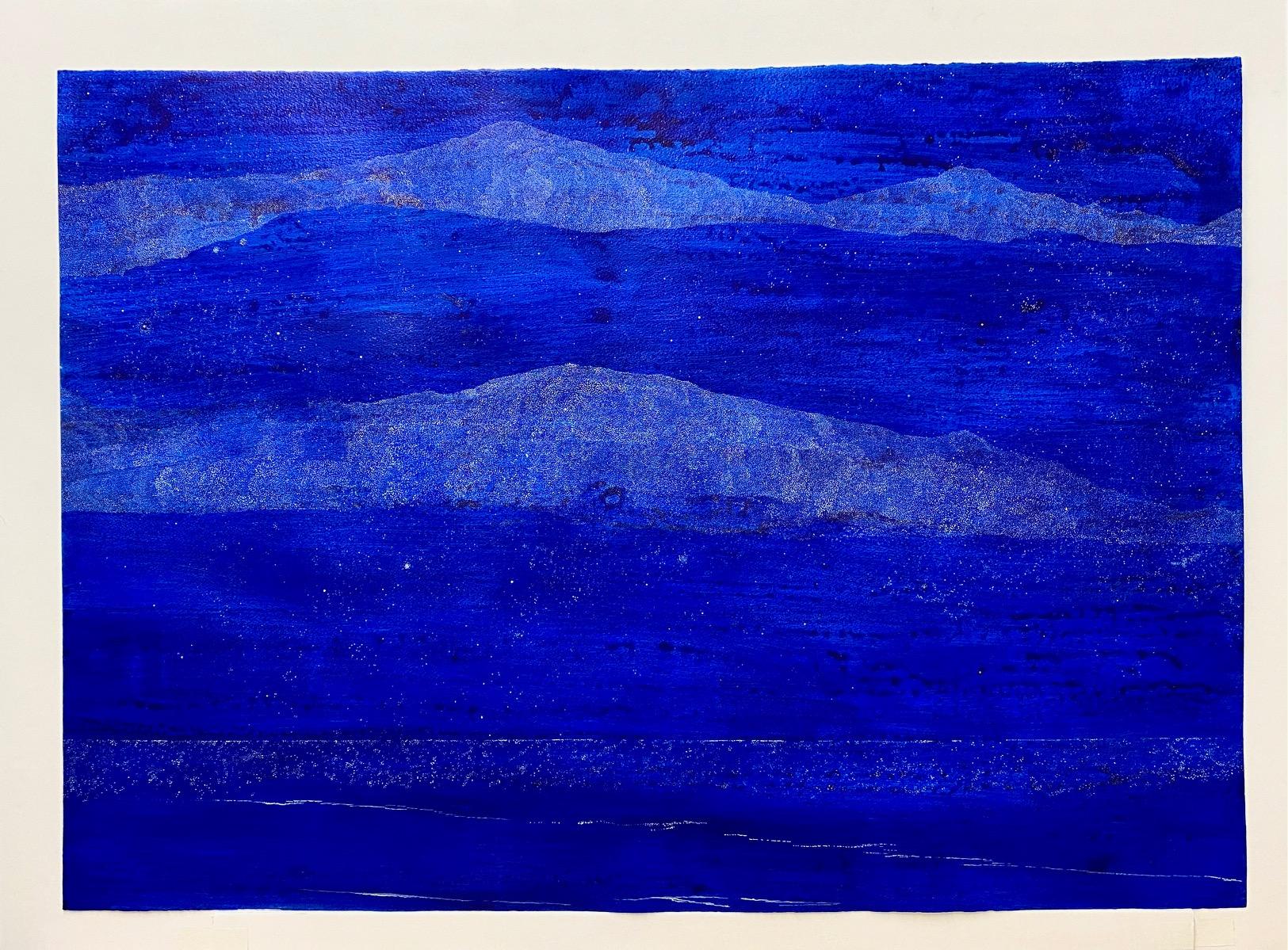 Ocean Nocturne - Painting by James Isherwood