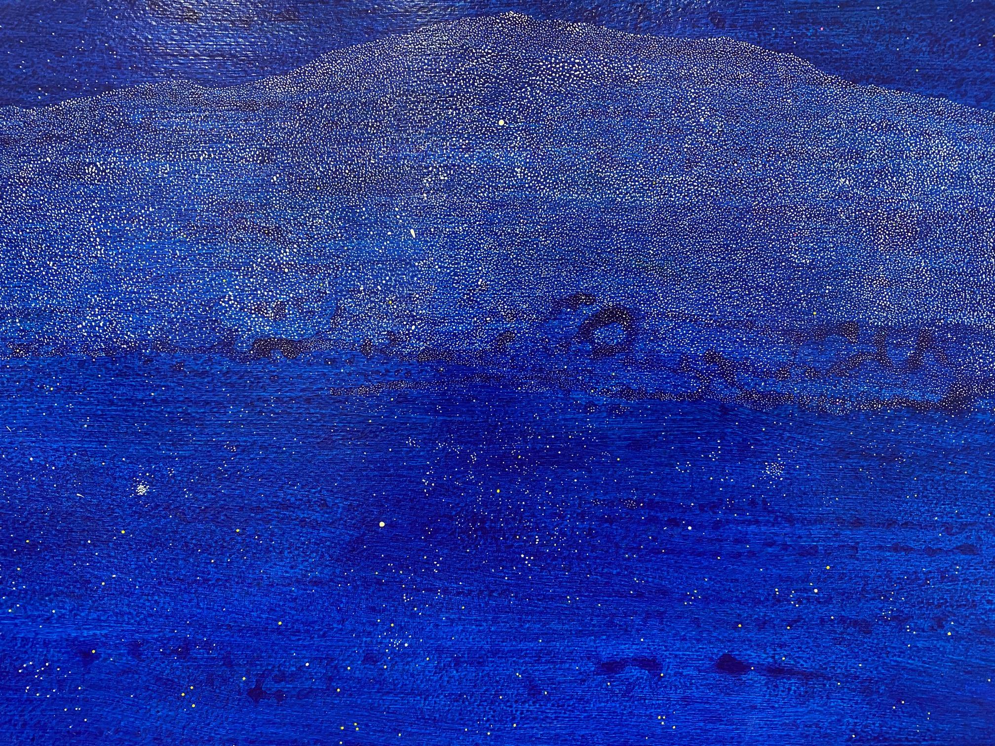 Ocean Nocturne - Contemporary Painting by James Isherwood
