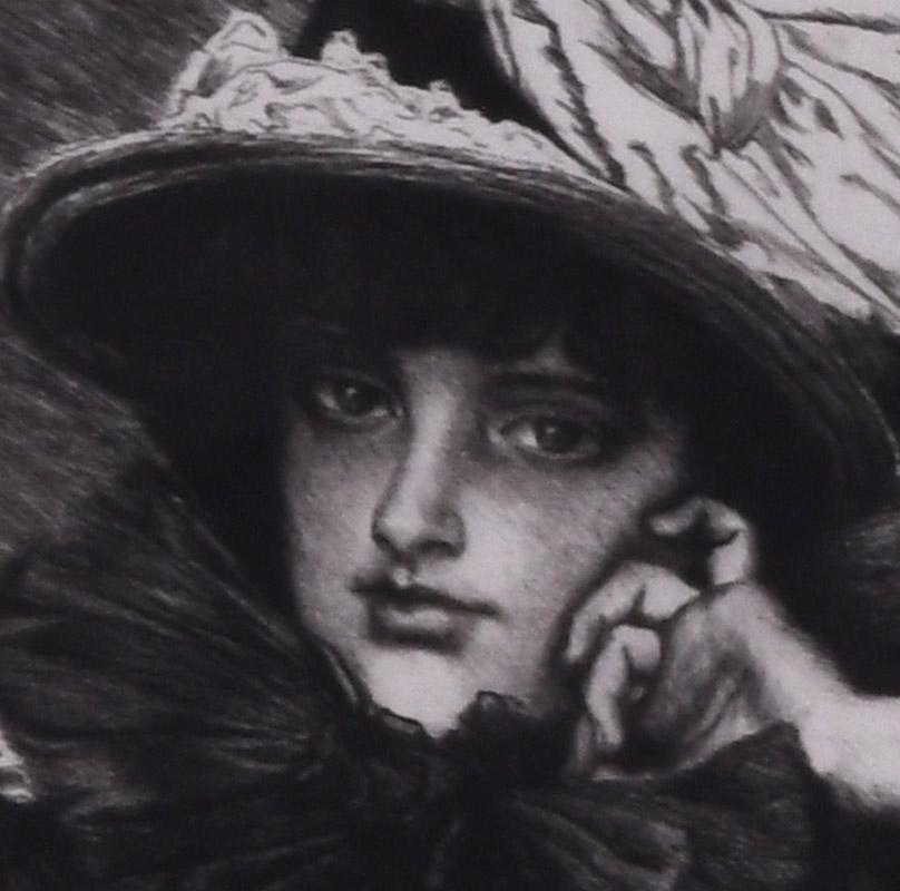 Berthe - Print by James Jacques Joseph Tissot