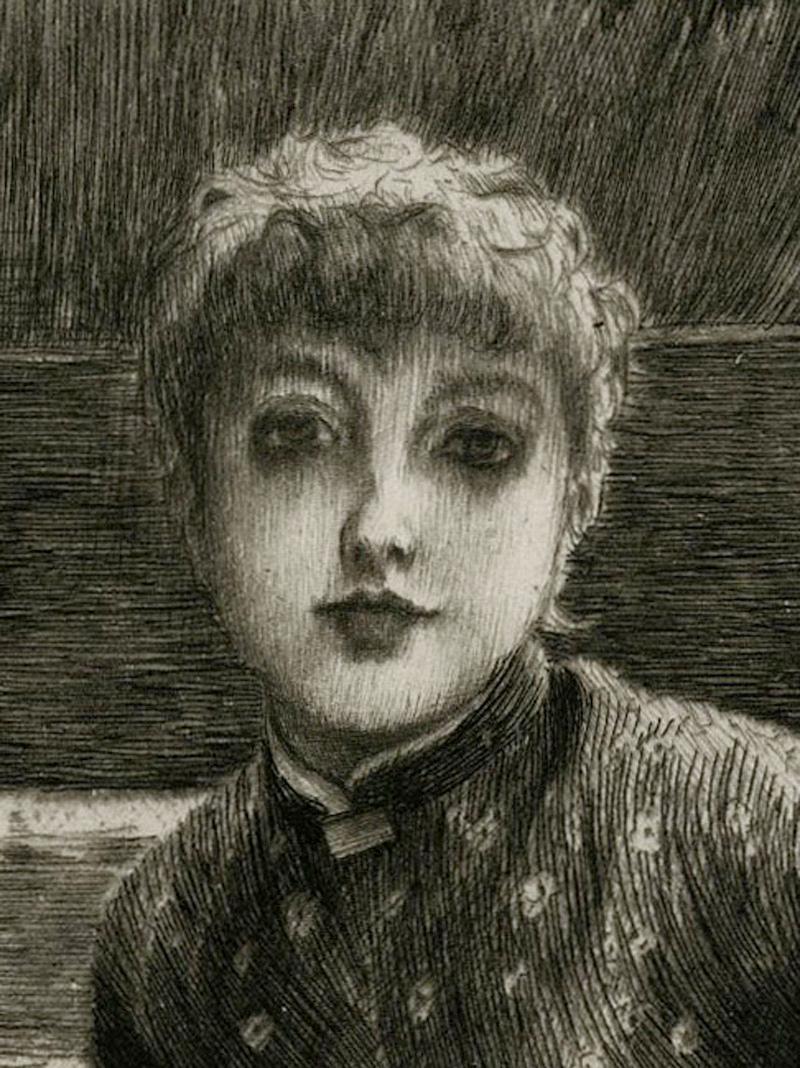 La Soeur ainee The Elder Sister - Print by James Jacques Joseph Tissot