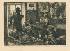 Renée Mauperin; Dieci acqueforti, set completo per il romanzo dei Fratelli Goncourt