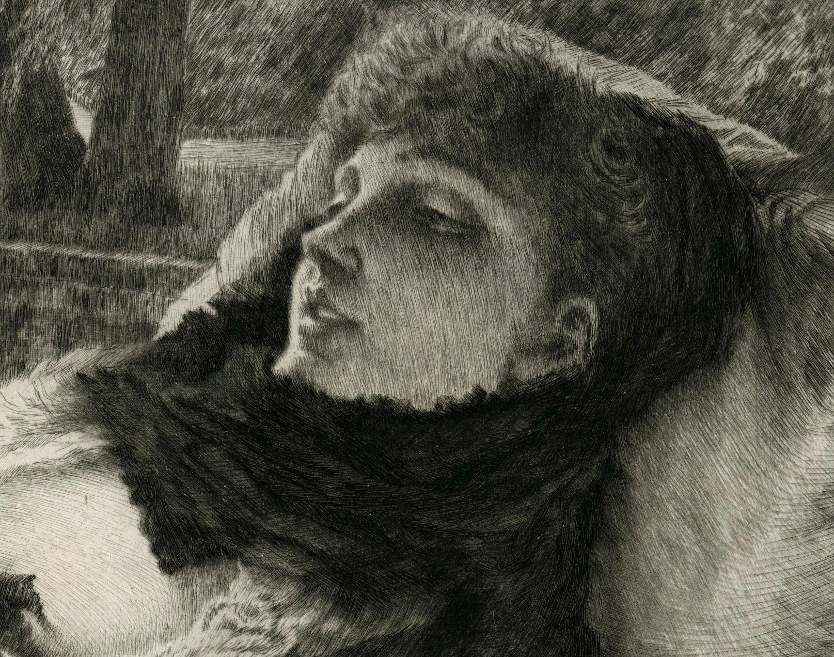 Soirée d'été (Summer Evening) - Print by James Jacques Joseph Tissot