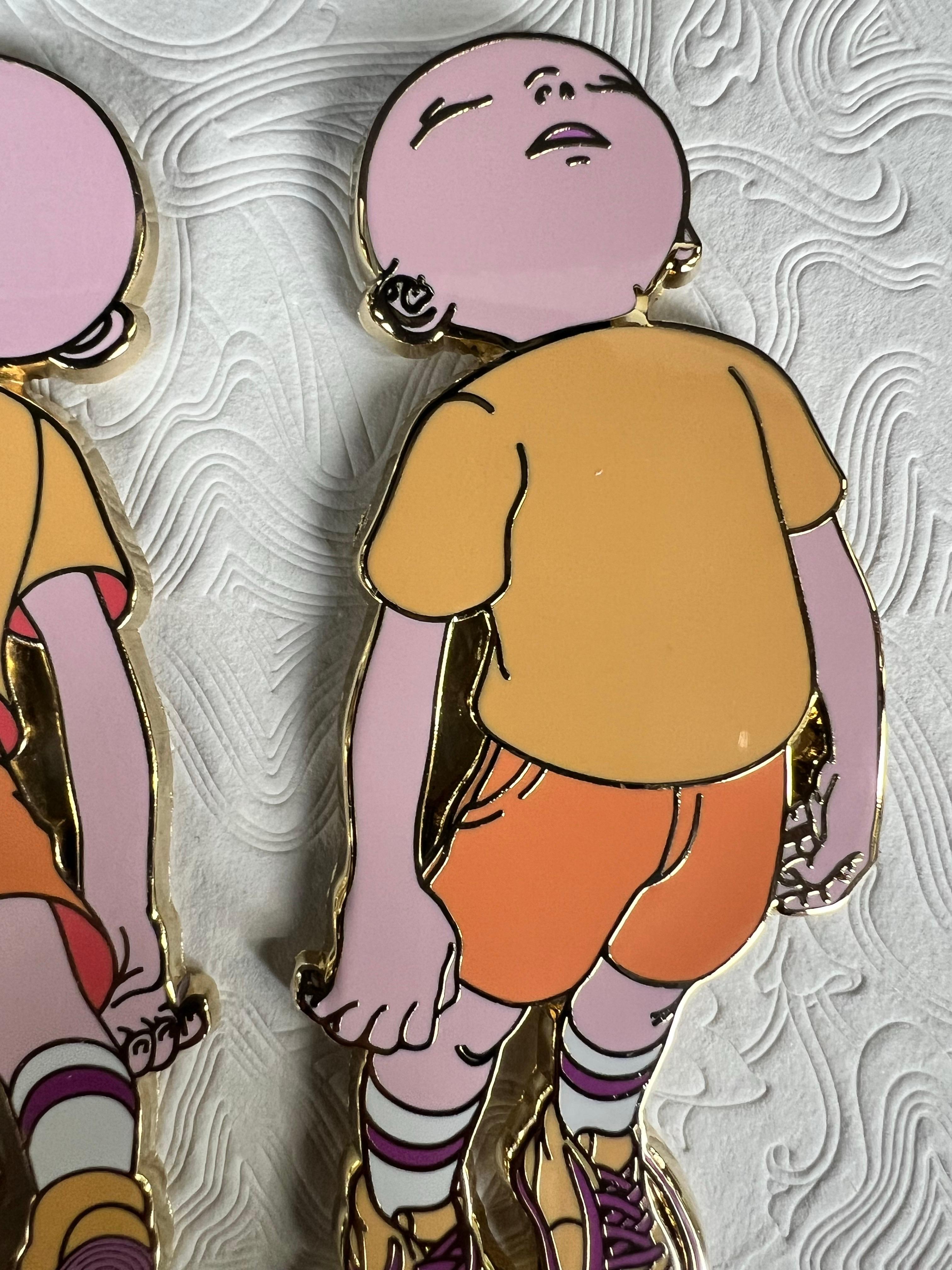 American James Jean Descendants Arroyo Enamel Pin 500 Limited edition For Sale