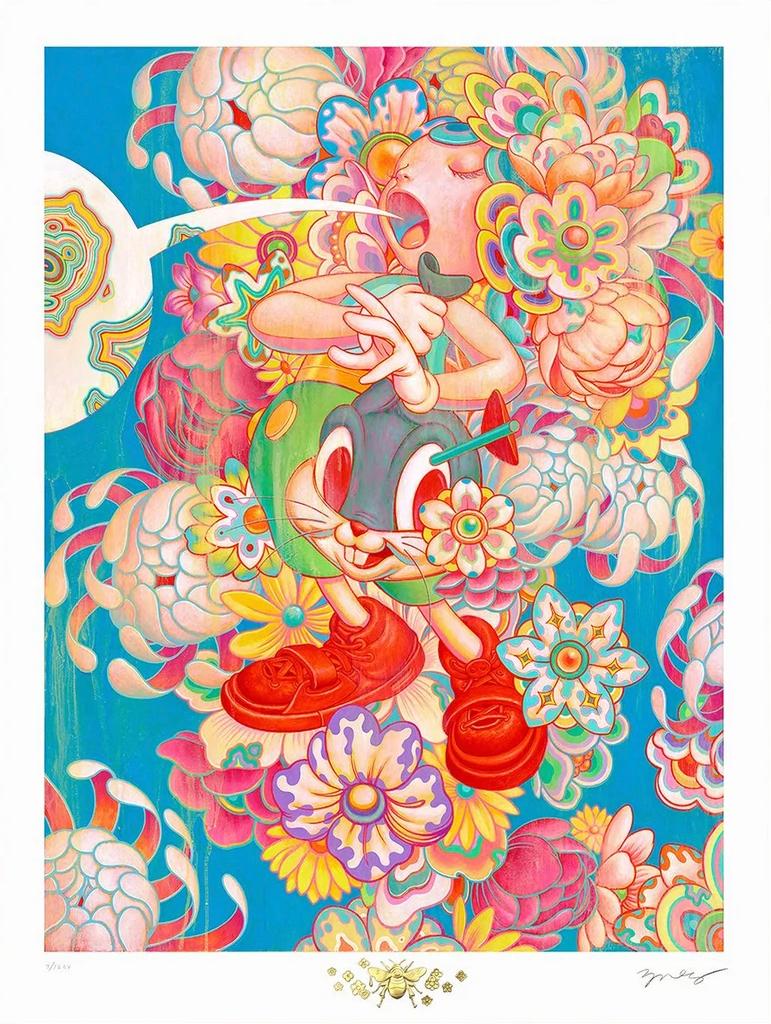 Blumenstrauß – Print von James Jean 
