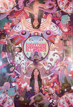 Everything Everywhere All At Once Affiche alternative numérotée et signée