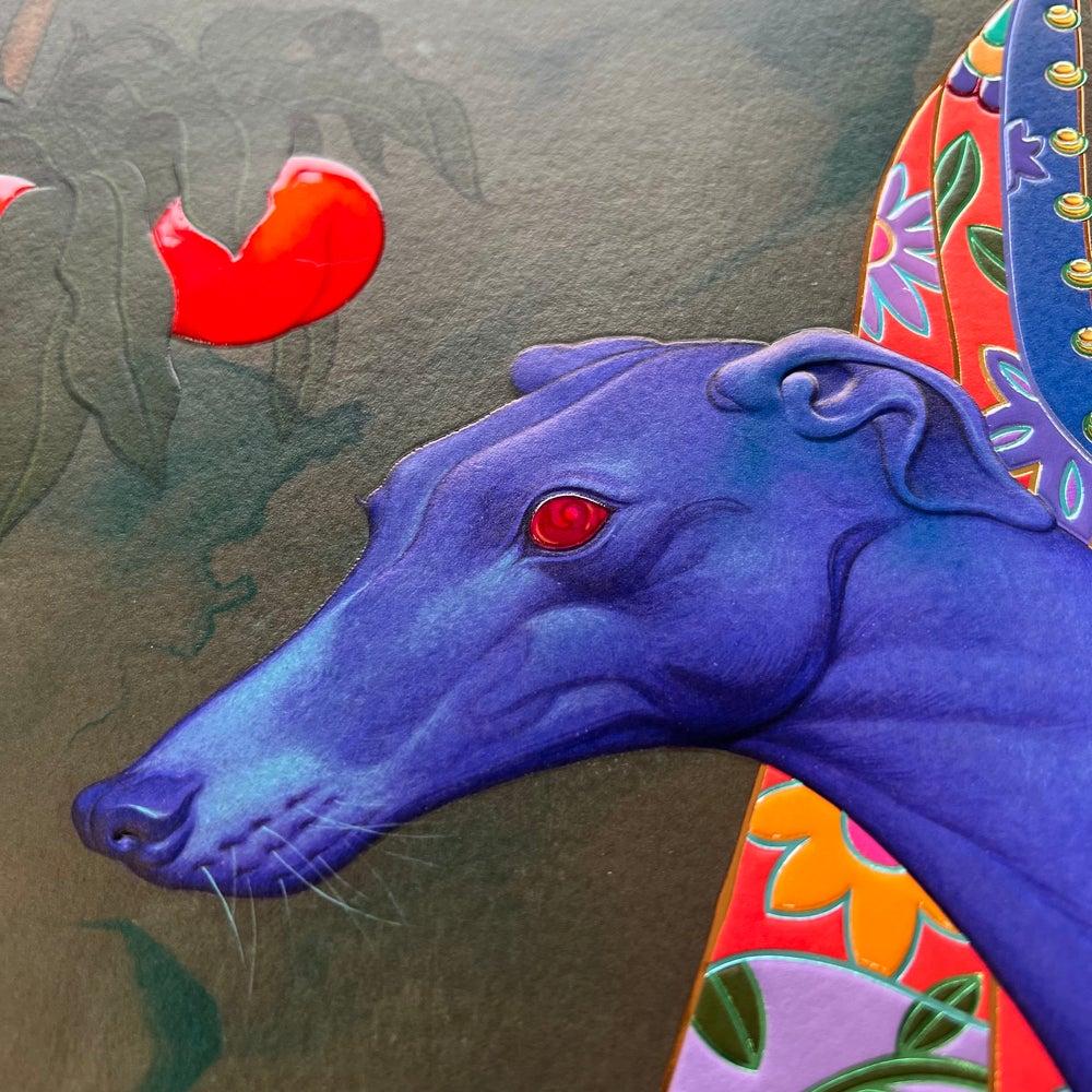 Chien courant II - Print de James Jean 