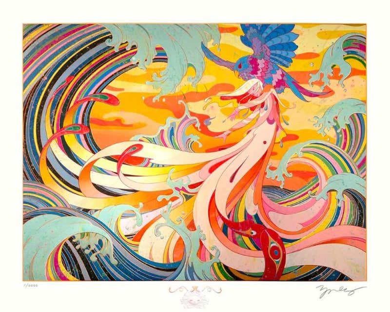 James Print Collection James Jean - James Jean Chine Signed Numbered Embellished Print For ...