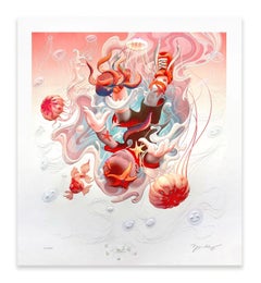 James Jean Descendent VI Stampa abbellita firmata e numerata