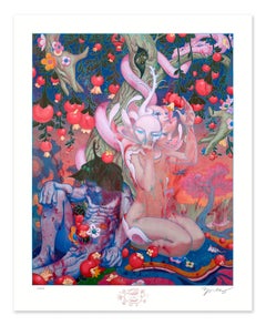 James Jean Eden Signed and Numbered Embellished Screenprint