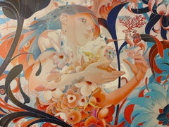 James Jean - Forager III - Contemporary Art Embossed Paper