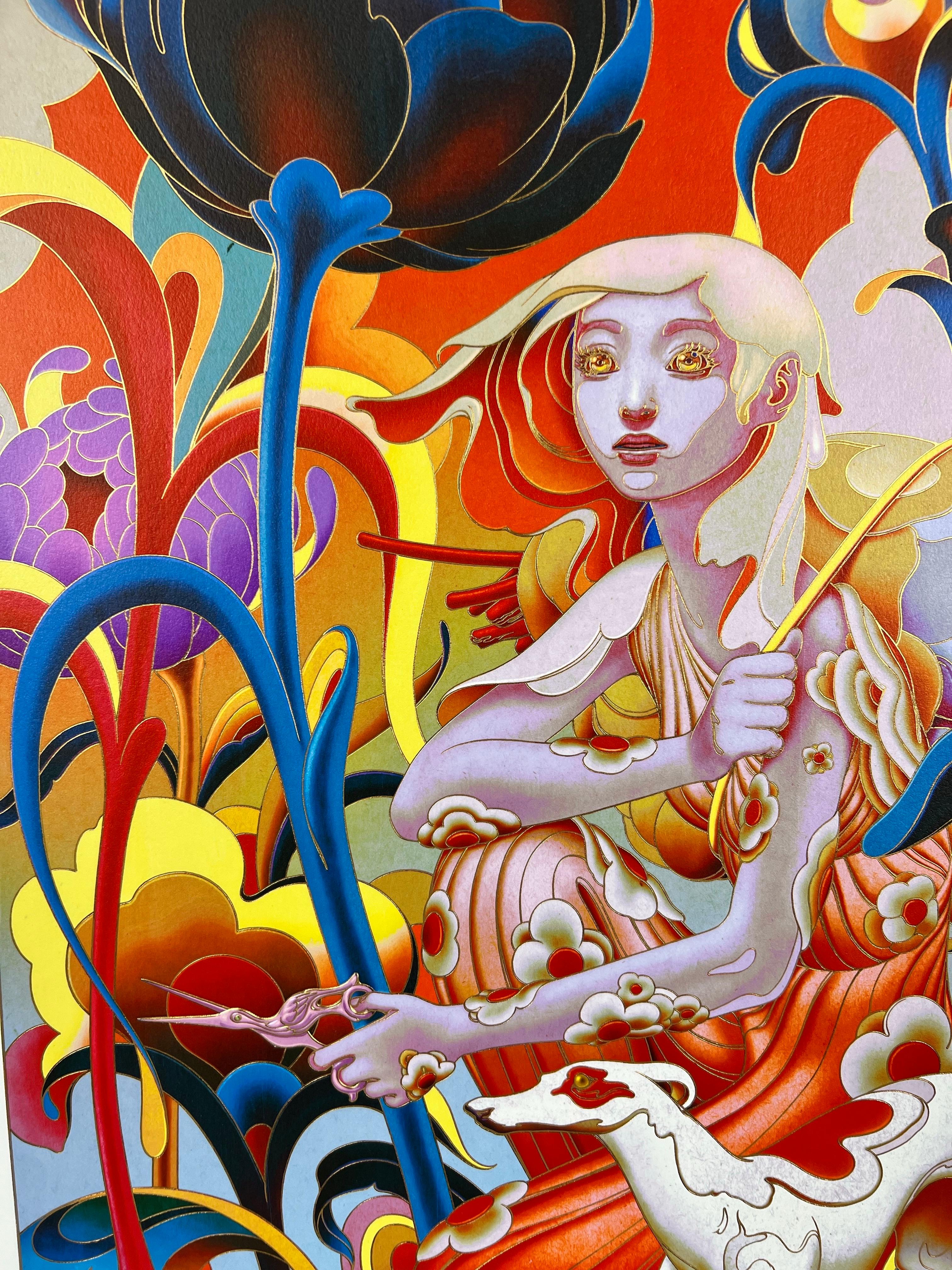 James Jean Forager Limited Edition Giclee print , Signed & Numbered, Unframed For Sale 2