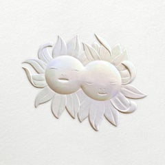 James Jean Sunflower Signed Numbered Embellished Print