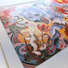 James Jean L'Orso Stampa abbellita firmata e numerata