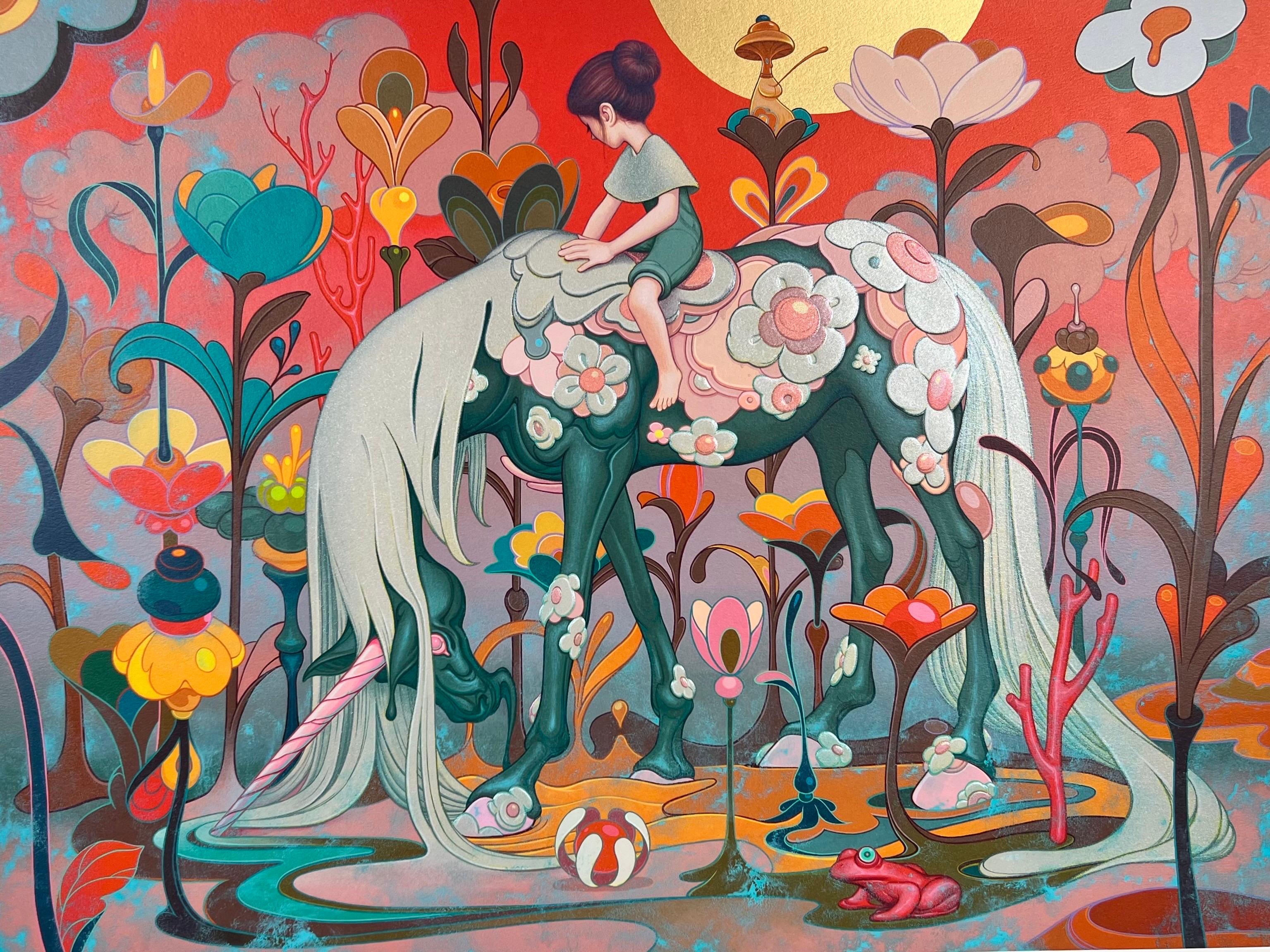 James Jean Traveler Giclee Print, Signed, Embossed & Numbered , Unframed For Sale 1
