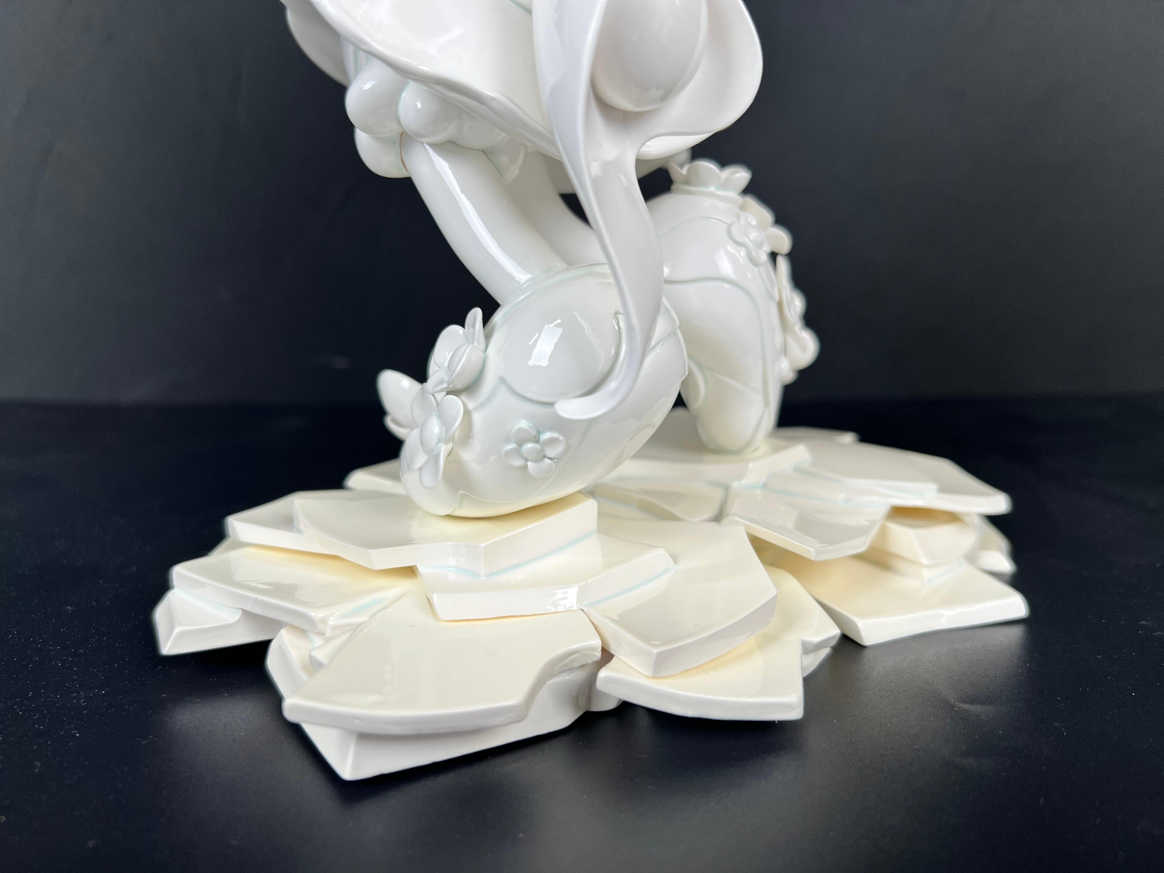 James Jean Mickey & Minnie Mouse 90. Jahrestag Porzellan-Statuen signiert im Angebot 14
