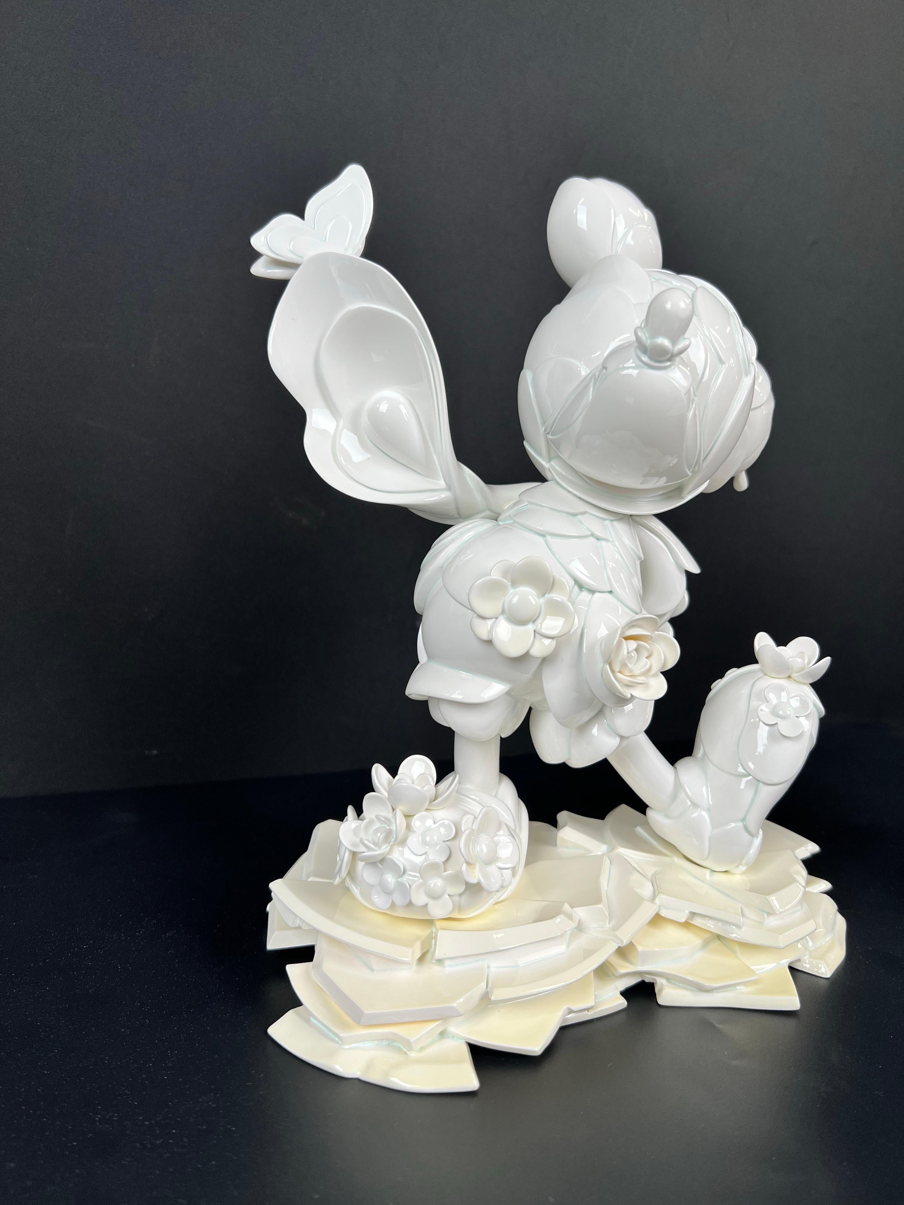 James Jean Mickey & Minnie Mouse 90. Jahrestag Porzellan-Statuen signiert im Angebot 4