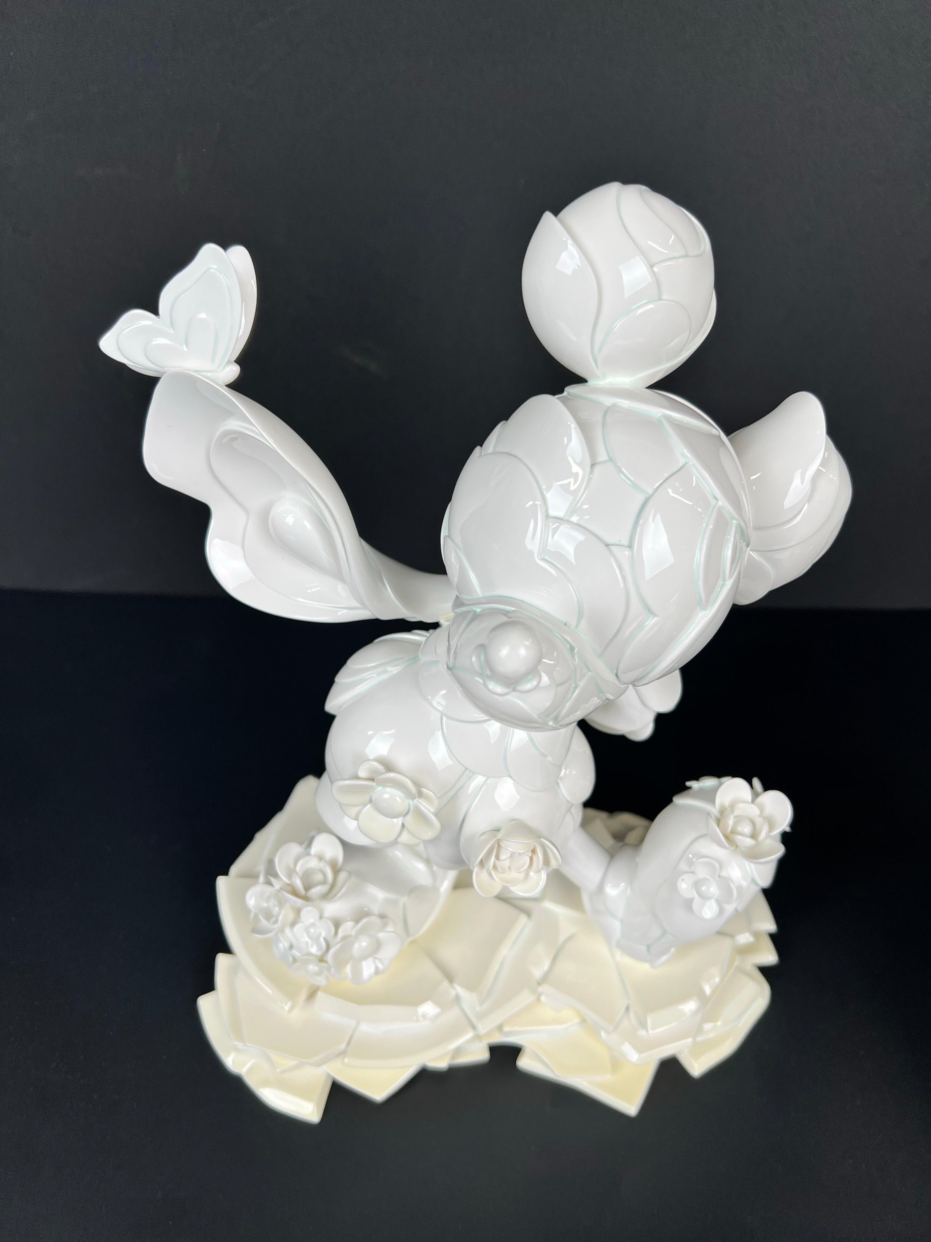 James Jean Mickey & Minnie Mouse 90. Jahrestag Porzellan-Statuen signiert im Angebot 5