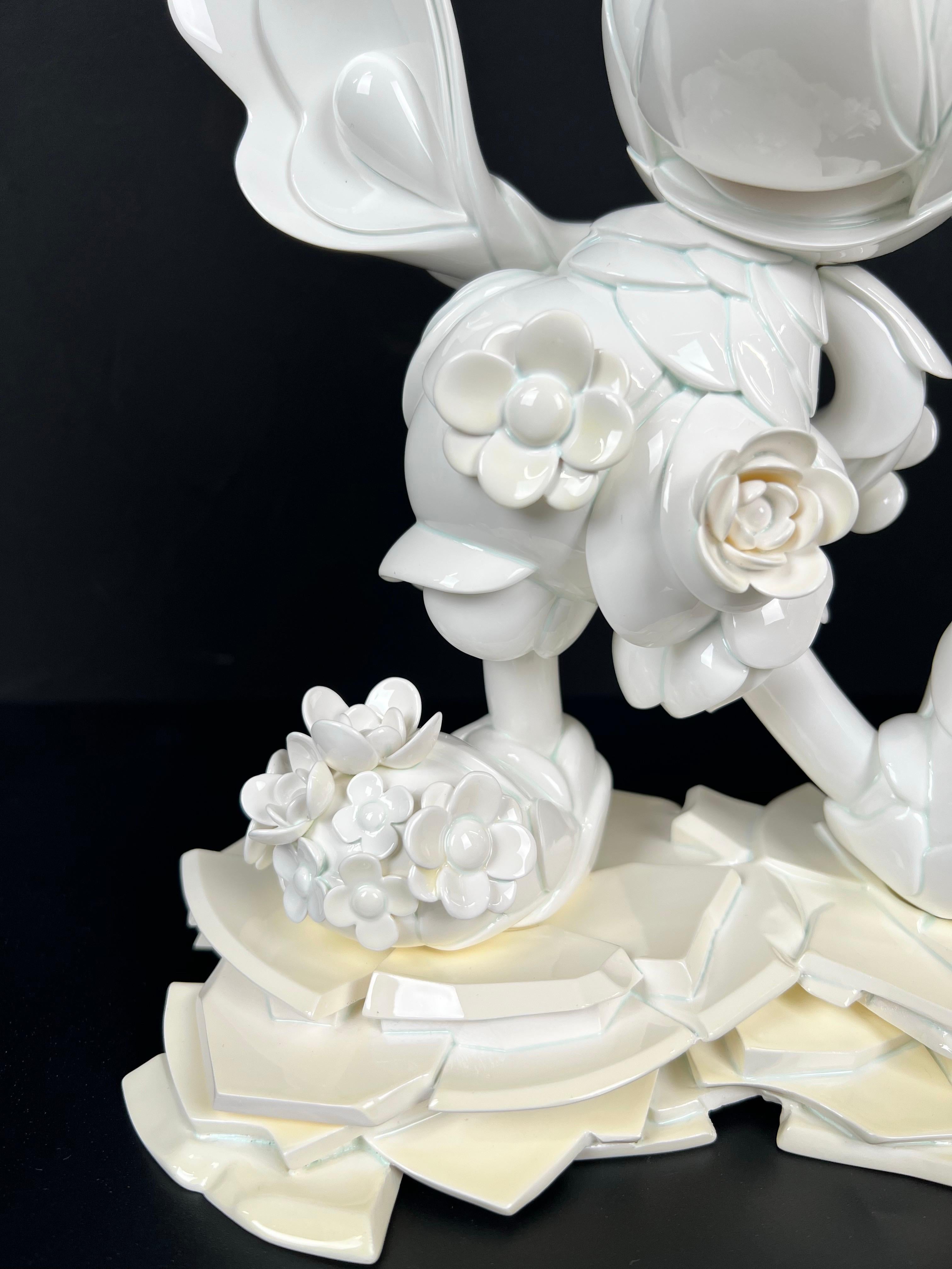 James Jean Mickey & Minnie Mouse 90. Jahrestag Porzellan-Statuen signiert im Angebot 6
