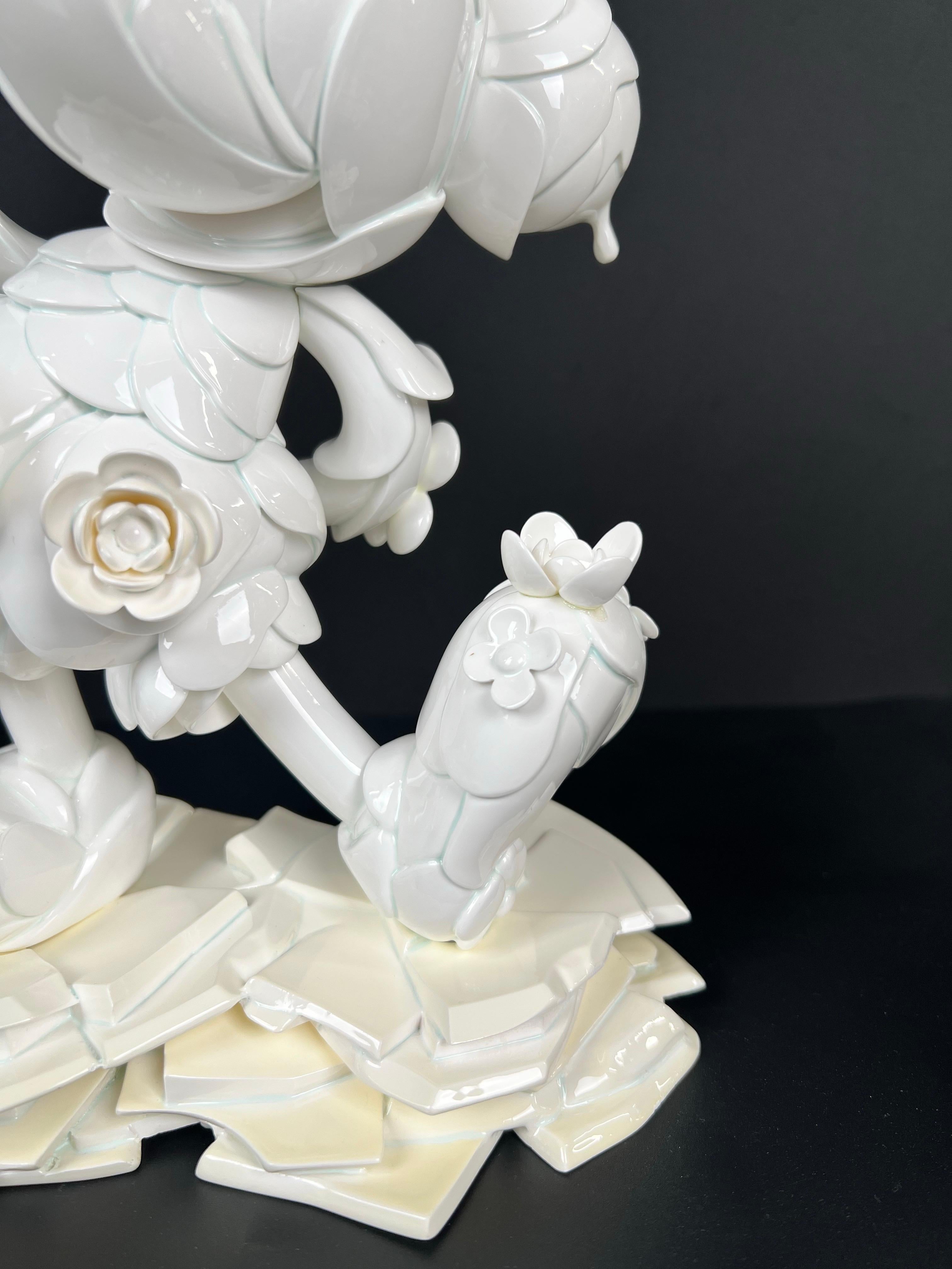 James Jean Mickey & Minnie Mouse 90. Jahrestag Porzellan-Statuen signiert im Angebot 7